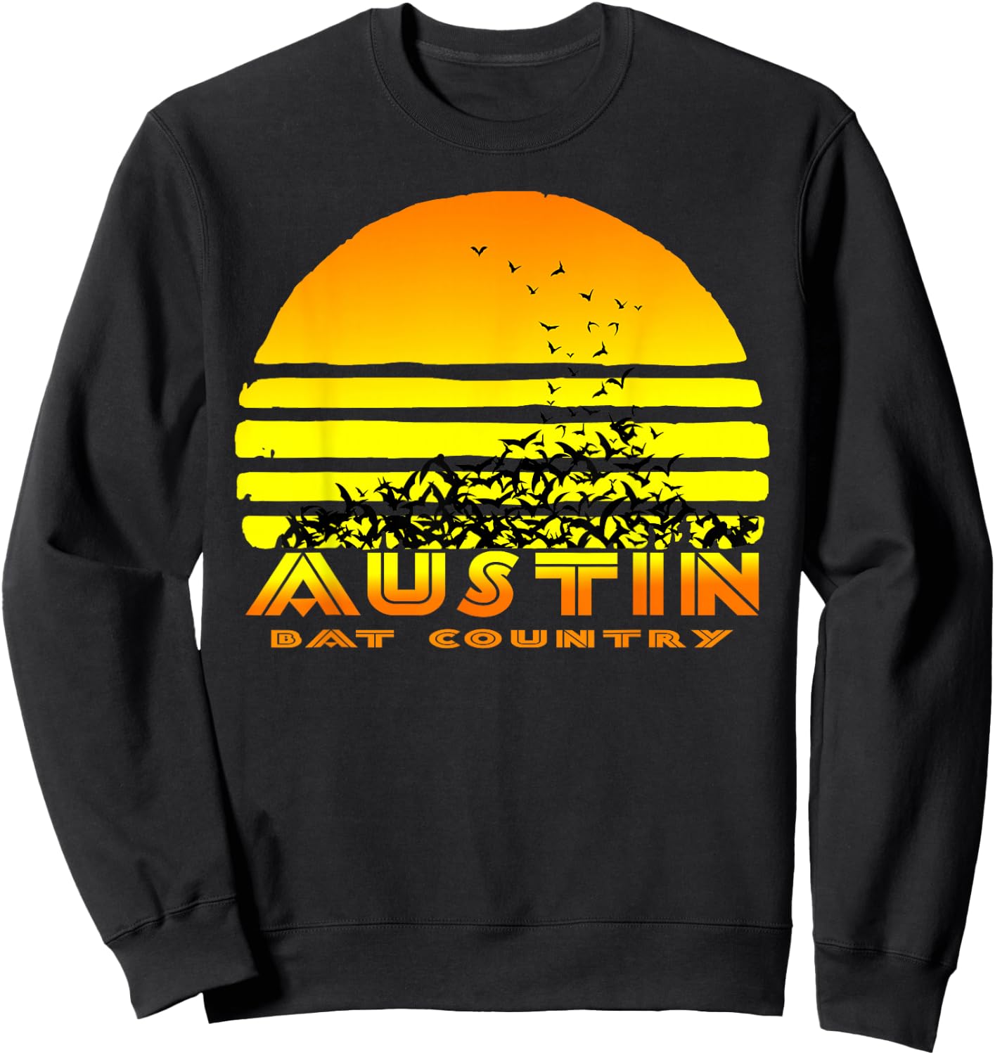 Austin, TX - Souvenir Bat Country Sweatshirt - Sweatshirt | Black