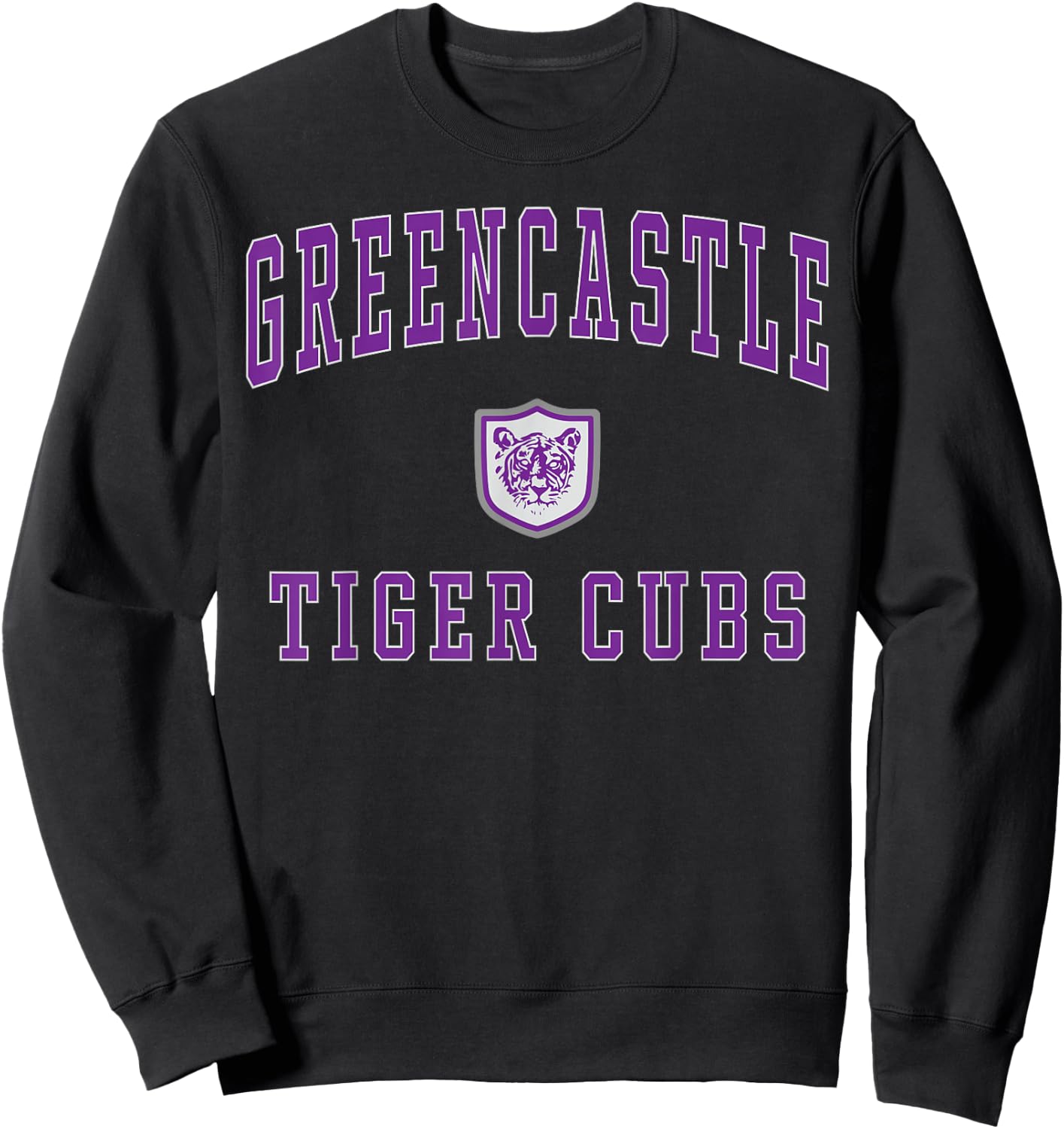 Greencastle High School Tiger Cubs Sweatshirt - Sweatshirt | Black