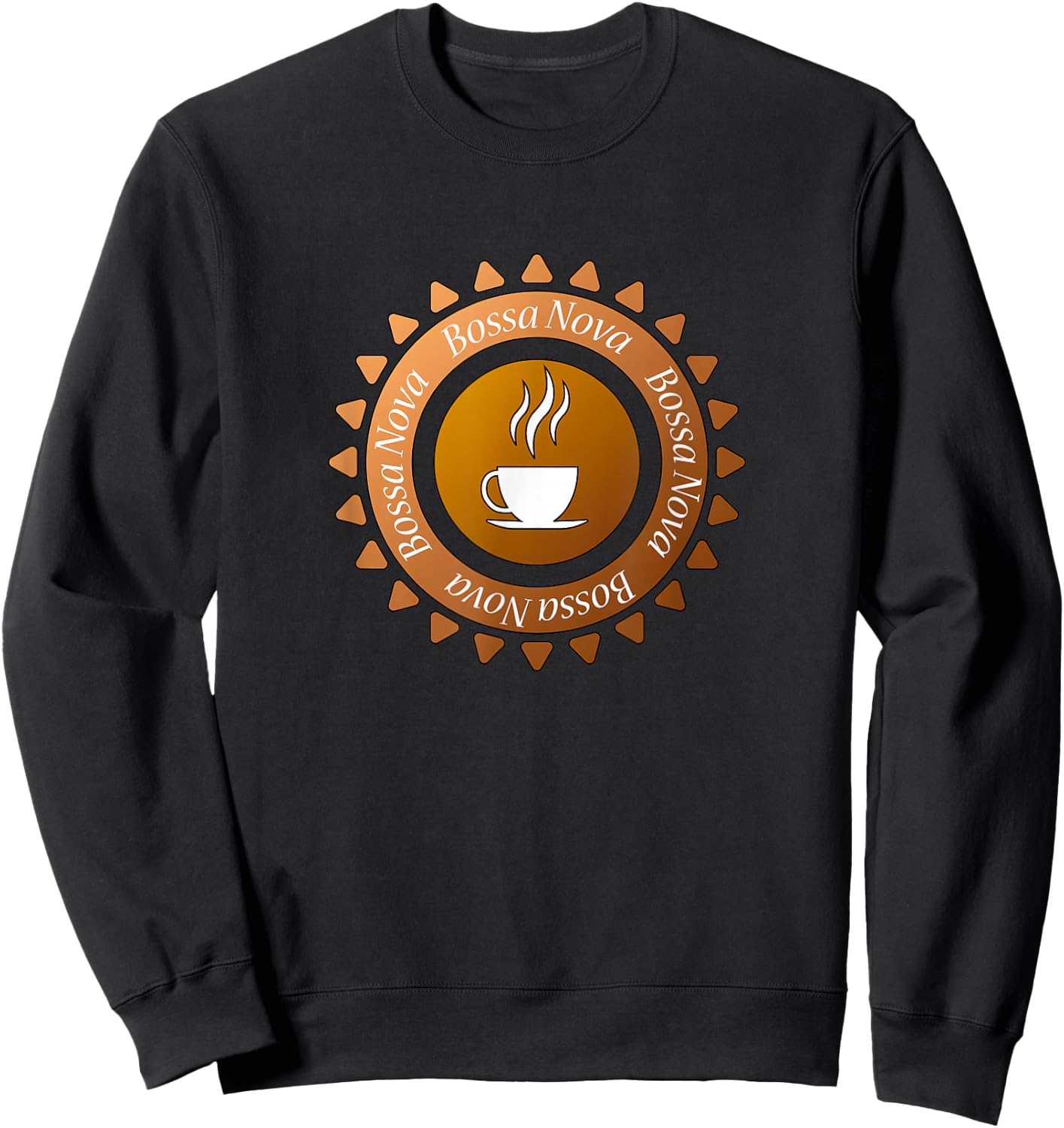 Bossa Nova and Coffee Sweatshirt - Sweatshirt | Black