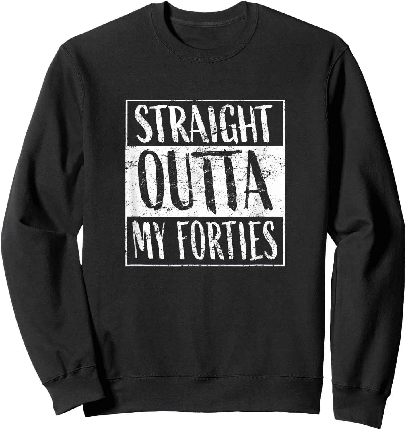 Funny 50th Birthday 1972 Bday 50 Years Old Men Women Sweatshirt - Sweatshirt | Black