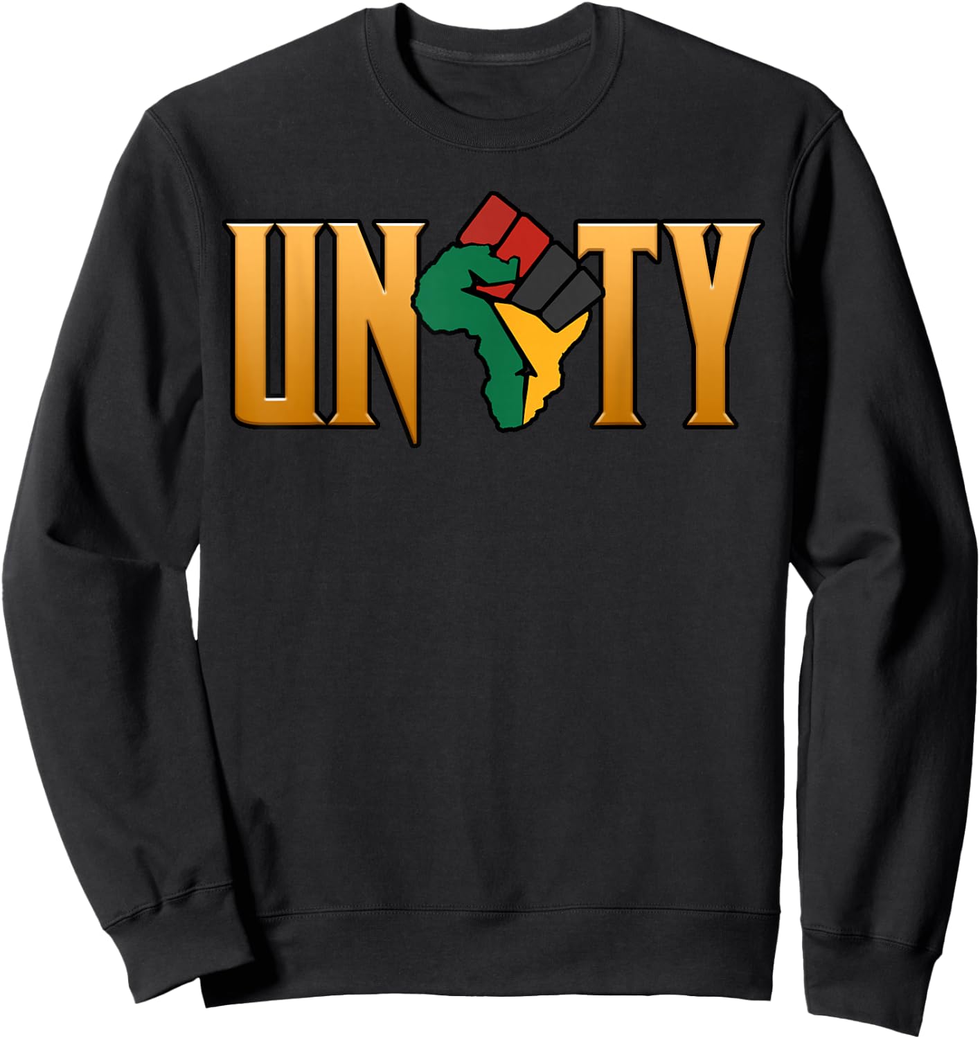 Unity For African American Black Pride Kings & Queens Sweatshirt - Sweatshirt | Black