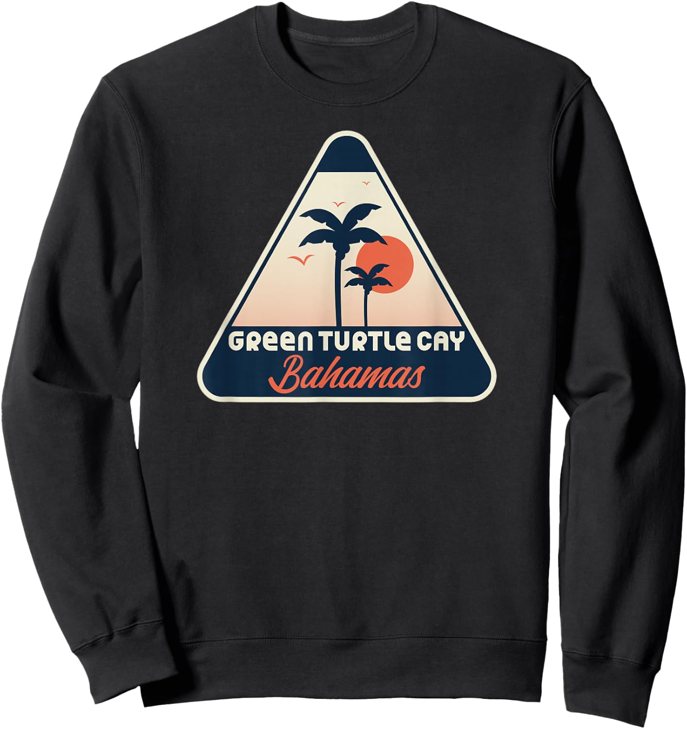 Green Turtle Cay Bahamas Sweatshirt - Sweatshirt | Black
