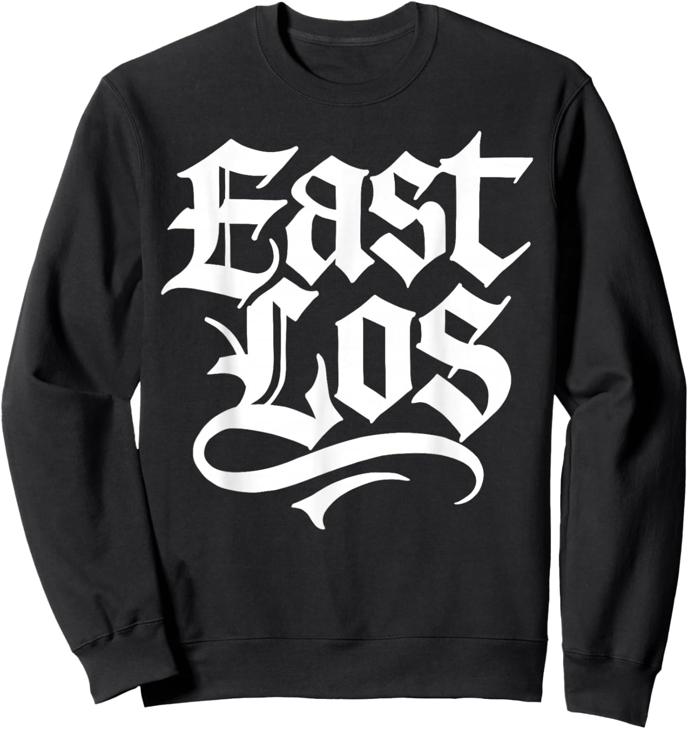 East LA Boyle Heights East Los Angeles City Terrace Retro Sweatshirt - Sweatshirt | Black
