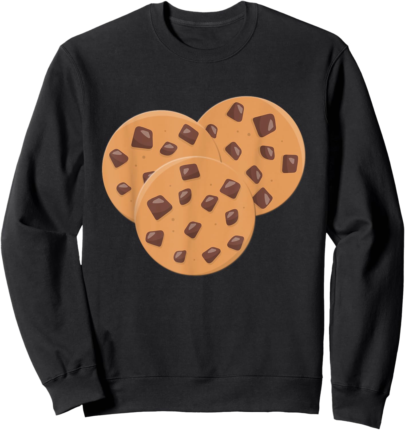Milk and COOKIES Couples Halloween Costume Matching Shirt Sweatshirt - Sweatshirt | Black