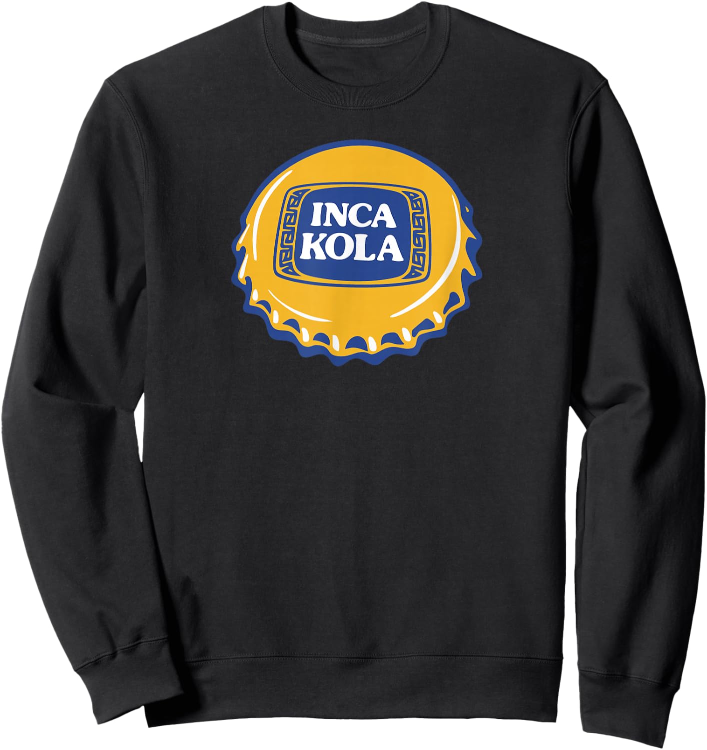 Peru Soda Bottle Inca Kola Bubble gum Drinks Food Sweatshirt - Sweatshirt | Black