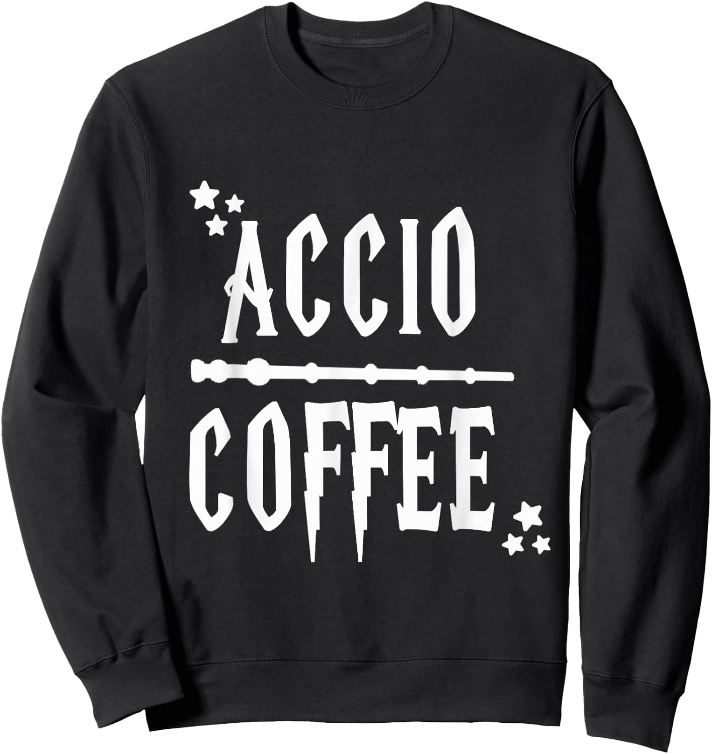 Accio Coffee Wand Sweatshirt - Sweatshirt | Black