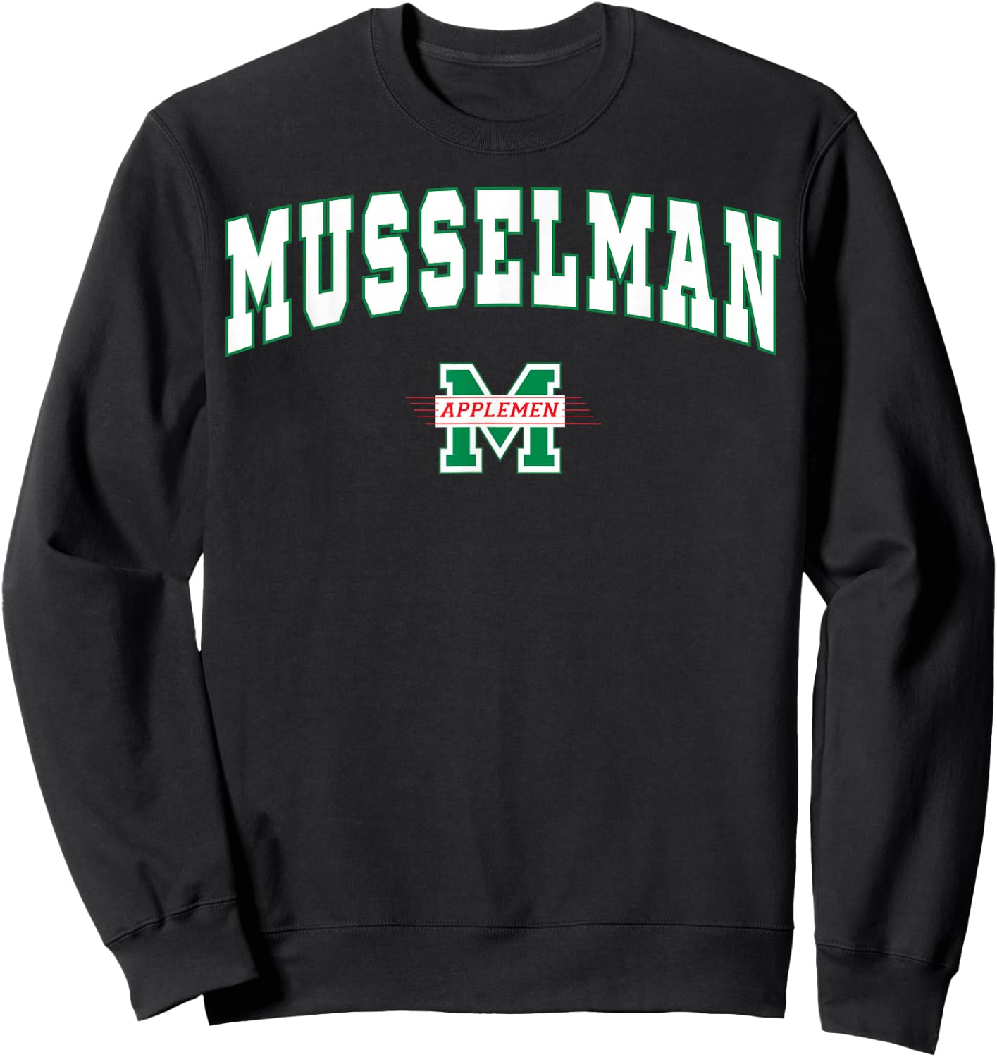 Musselman High School Applemen C2 Sweatshirt - Sweatshirt | Black