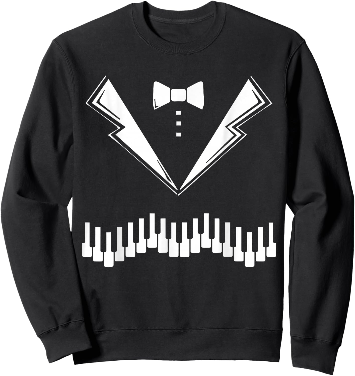 Funny Costume Keyboard Piano Player For The Concert Pianist Sweatshirt - Sweatshirt | Black