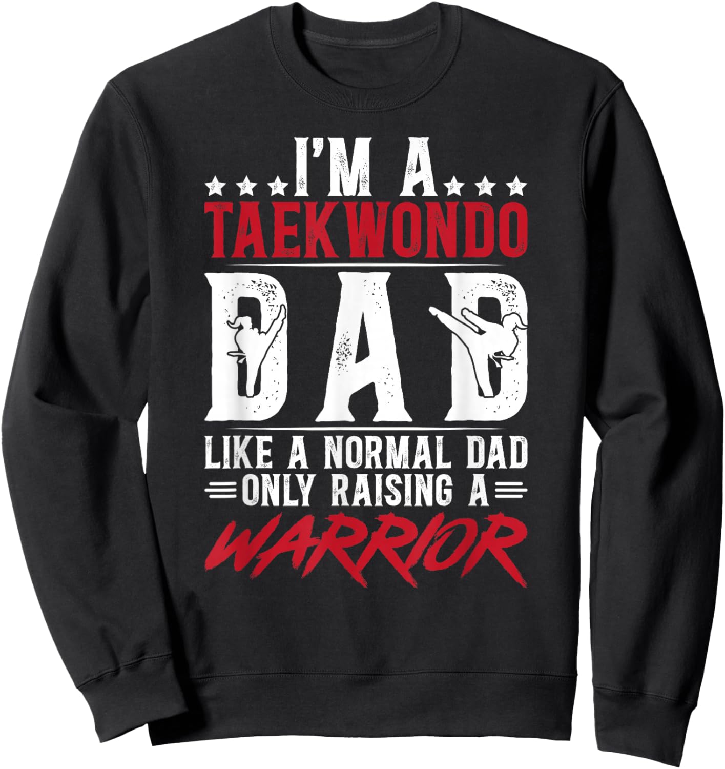Taekwondo Dad Definition Taekwondo Father Sweatshirt - Sweatshirt | Black