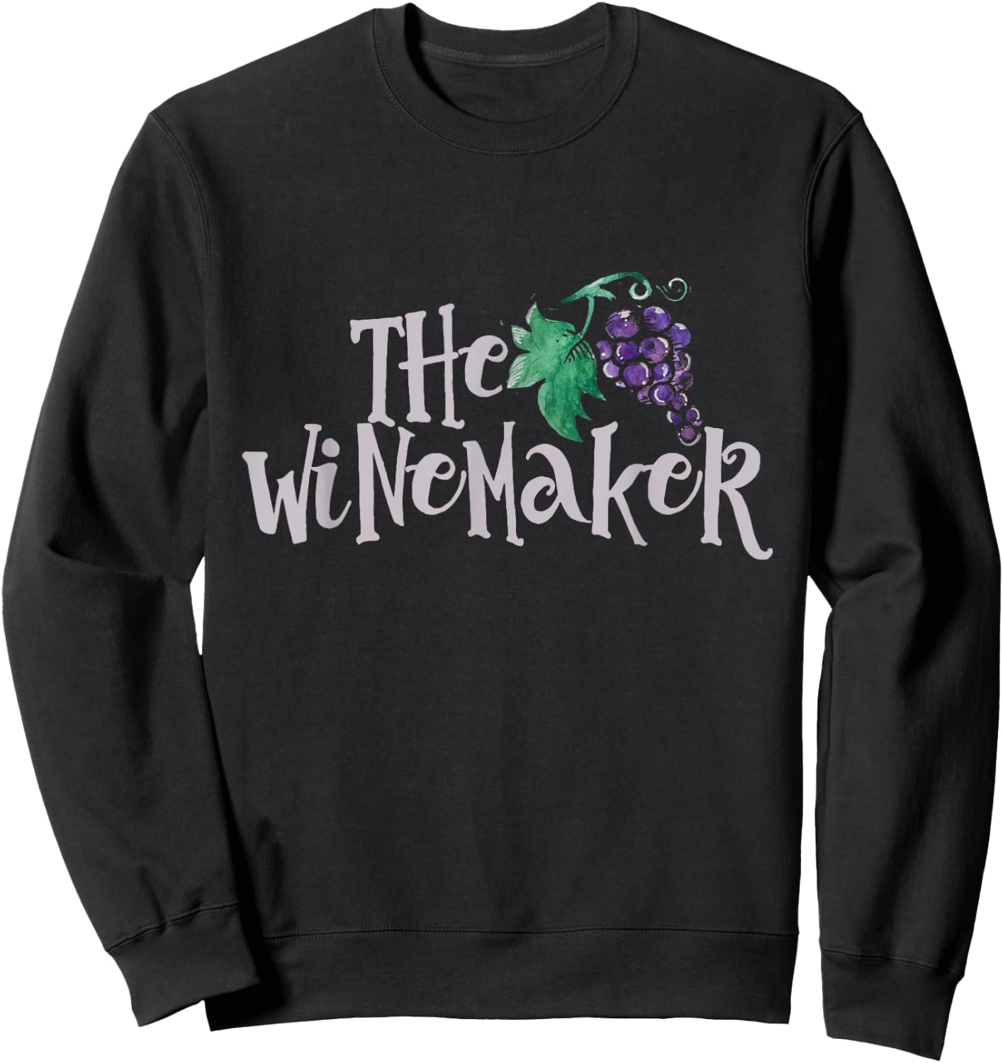 The Winemaker winemaking Shirt Wine Maker Sweatshirt - Sweatshirt | Black