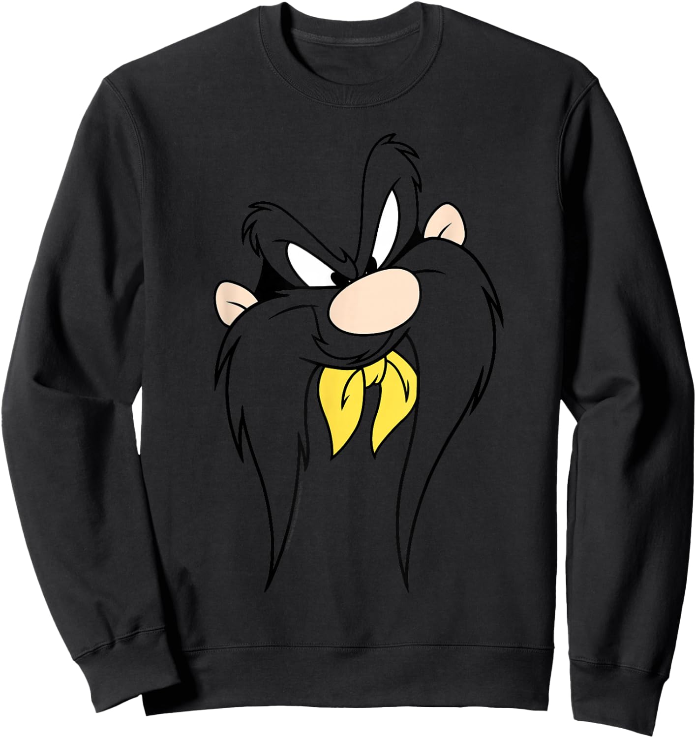 Looney Tunes Yosemite Sam Face Sweatshirt - Sweatshirt | Black