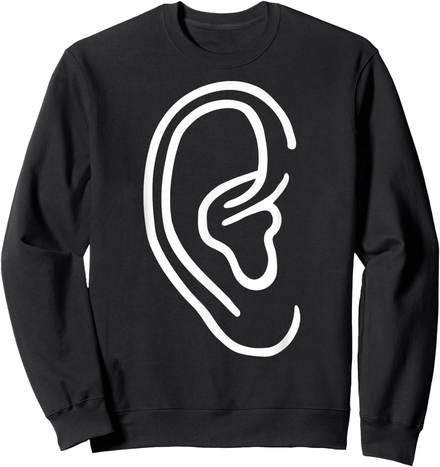 Ear Sweatshirt - Sweatshirt | Black