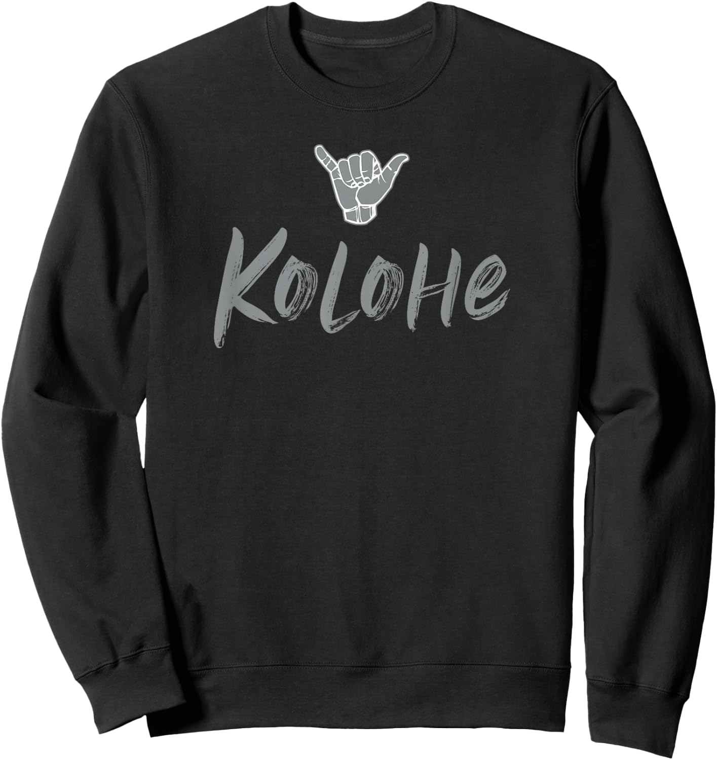 Hawaiian Rascal/Troublemaker - Kolohe Sweatshirt - Sweatshirt | Black