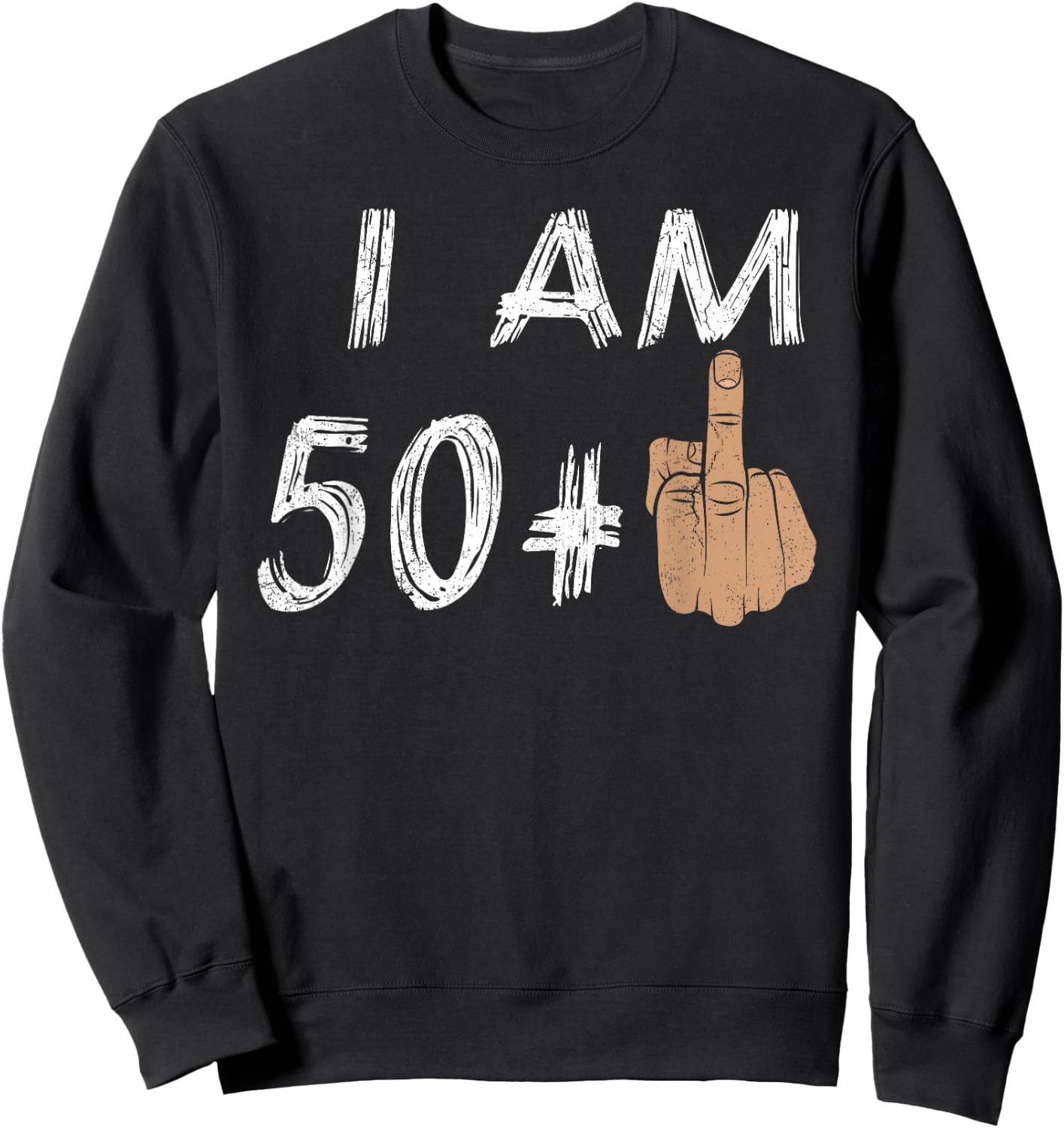 51st Birthday Party Men Women 51 Years Old Bday Outfit Sweatshirt - Sweatshirt | Black
