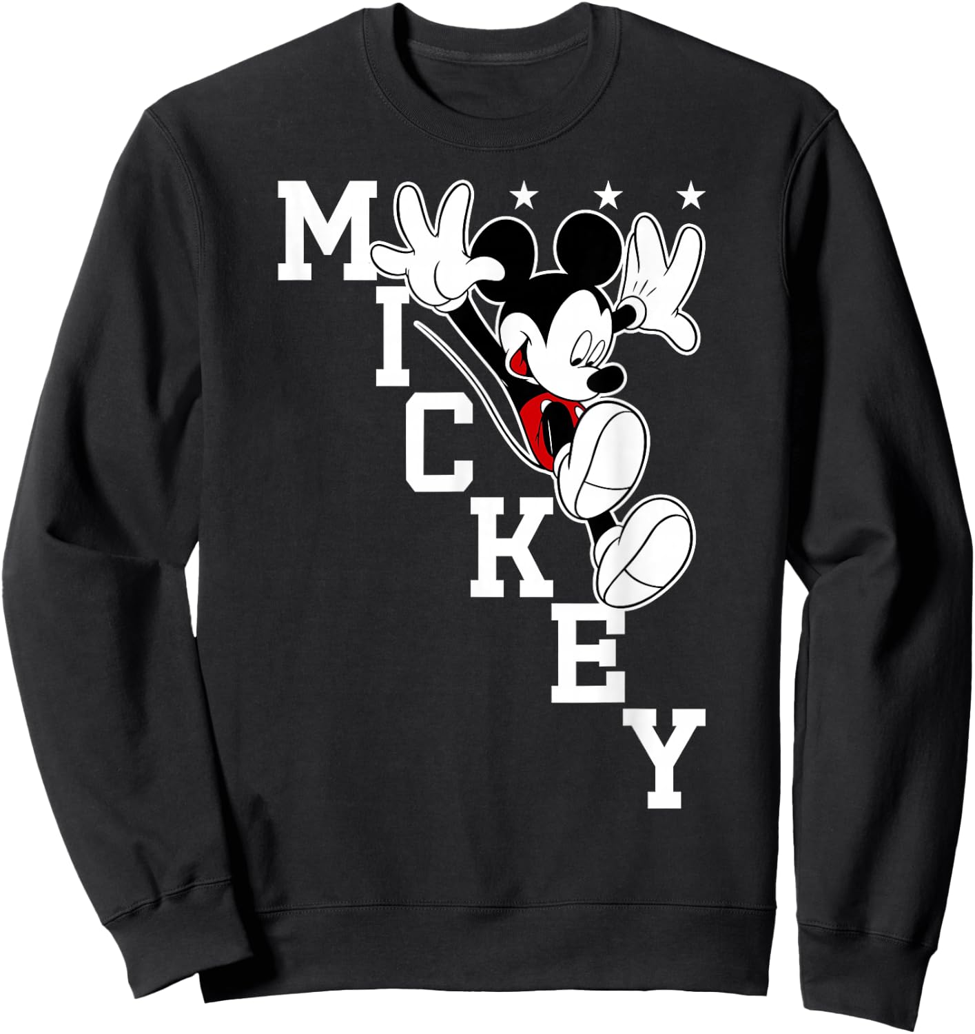 Disney - Mickey Mouse Captain Sweatshirt - Sweatshirt | Black
