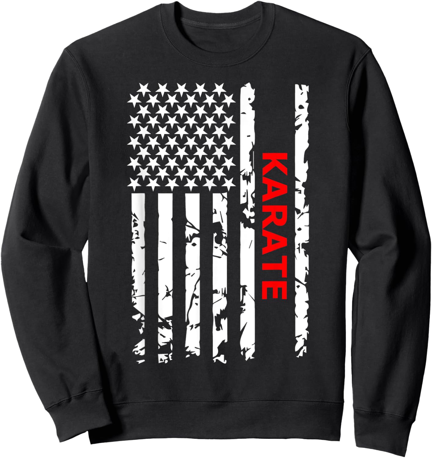 American Karate, Karate Martial Arts Sweatshirt - Sweatshirt | Black