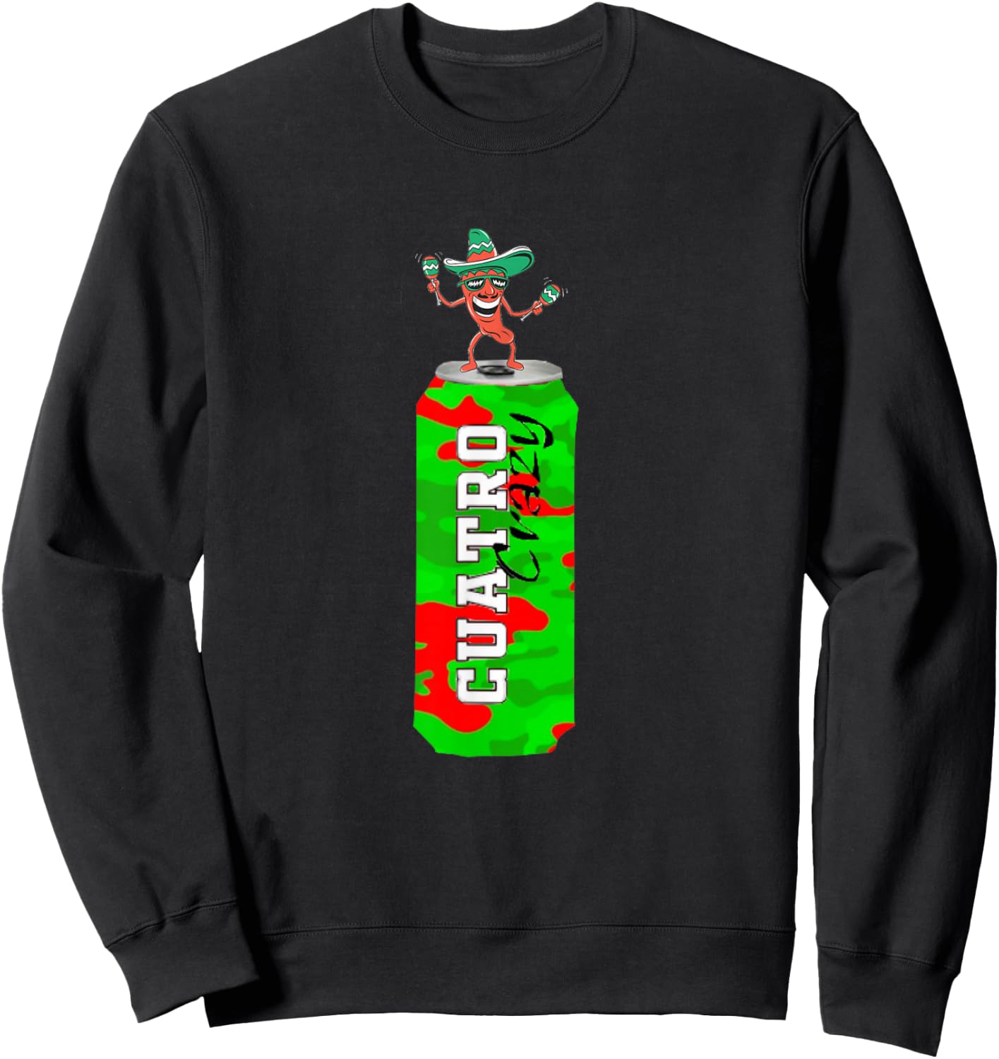 "Yo Soy Fiesta" Cuatro crazy loko -shirt Sweatshirt - Sweatshirt | Black