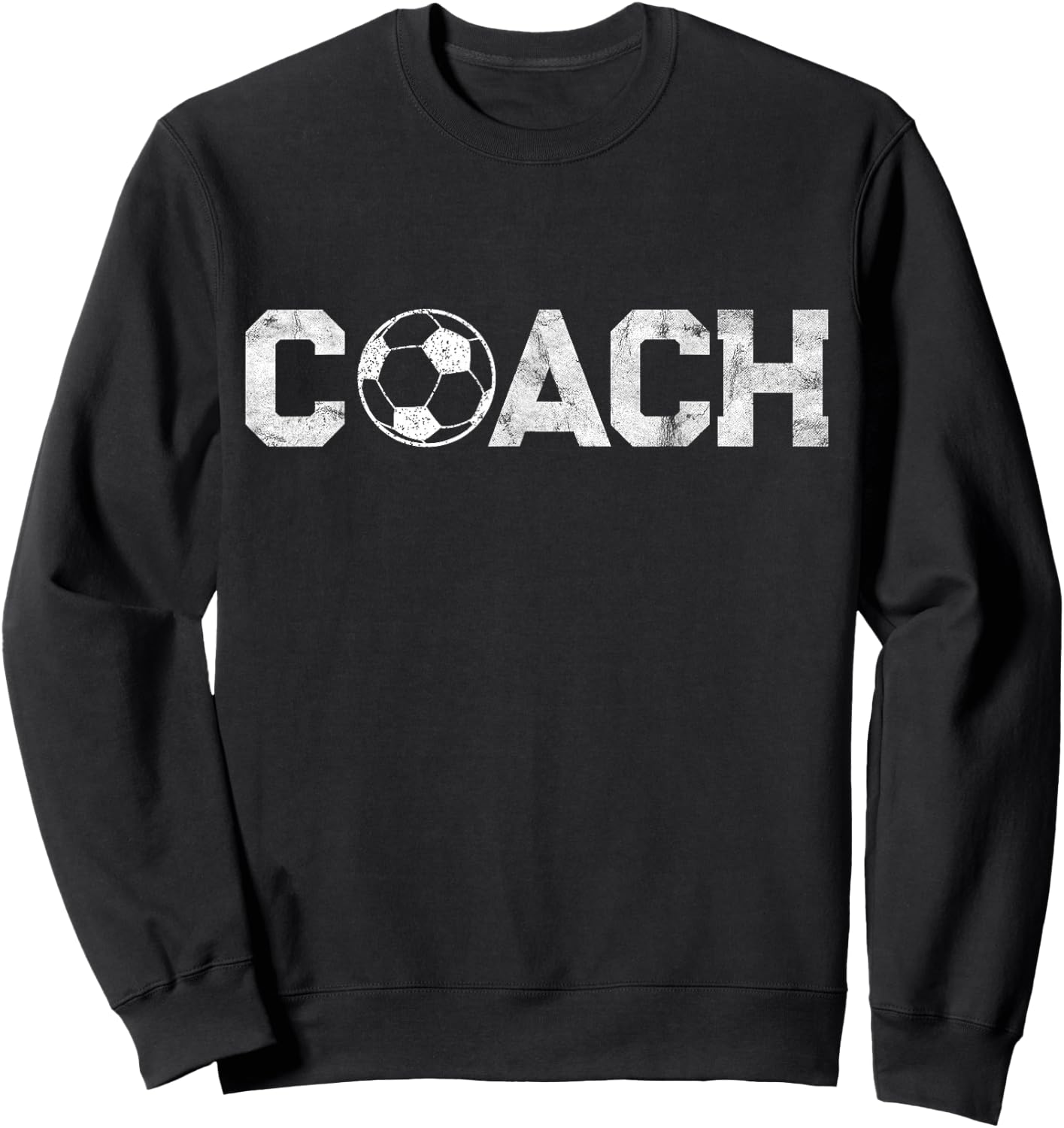 Thank You Gifts Head Assistant Instructional Soccer Coach Sweatshirt - Sweatshirt | Black