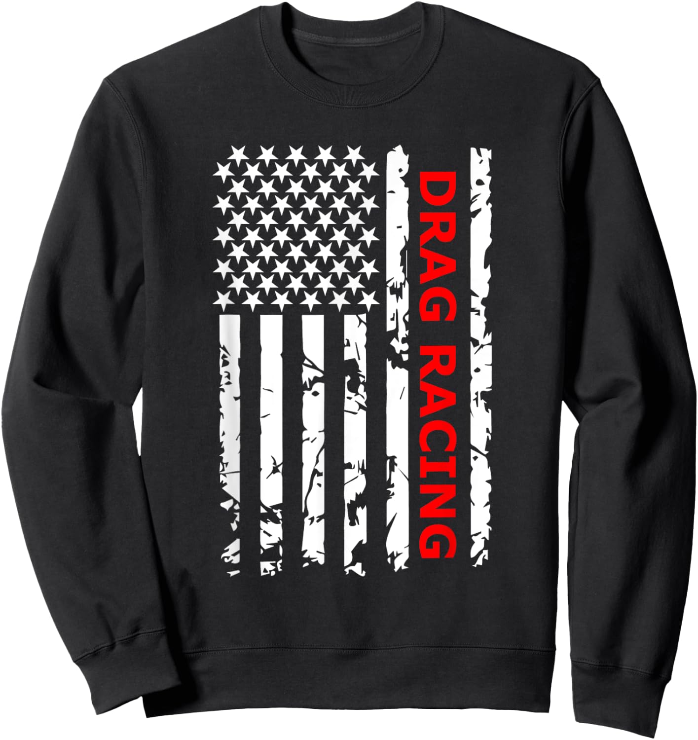 Drag Racing Sweatshirt - Sweatshirt | Black