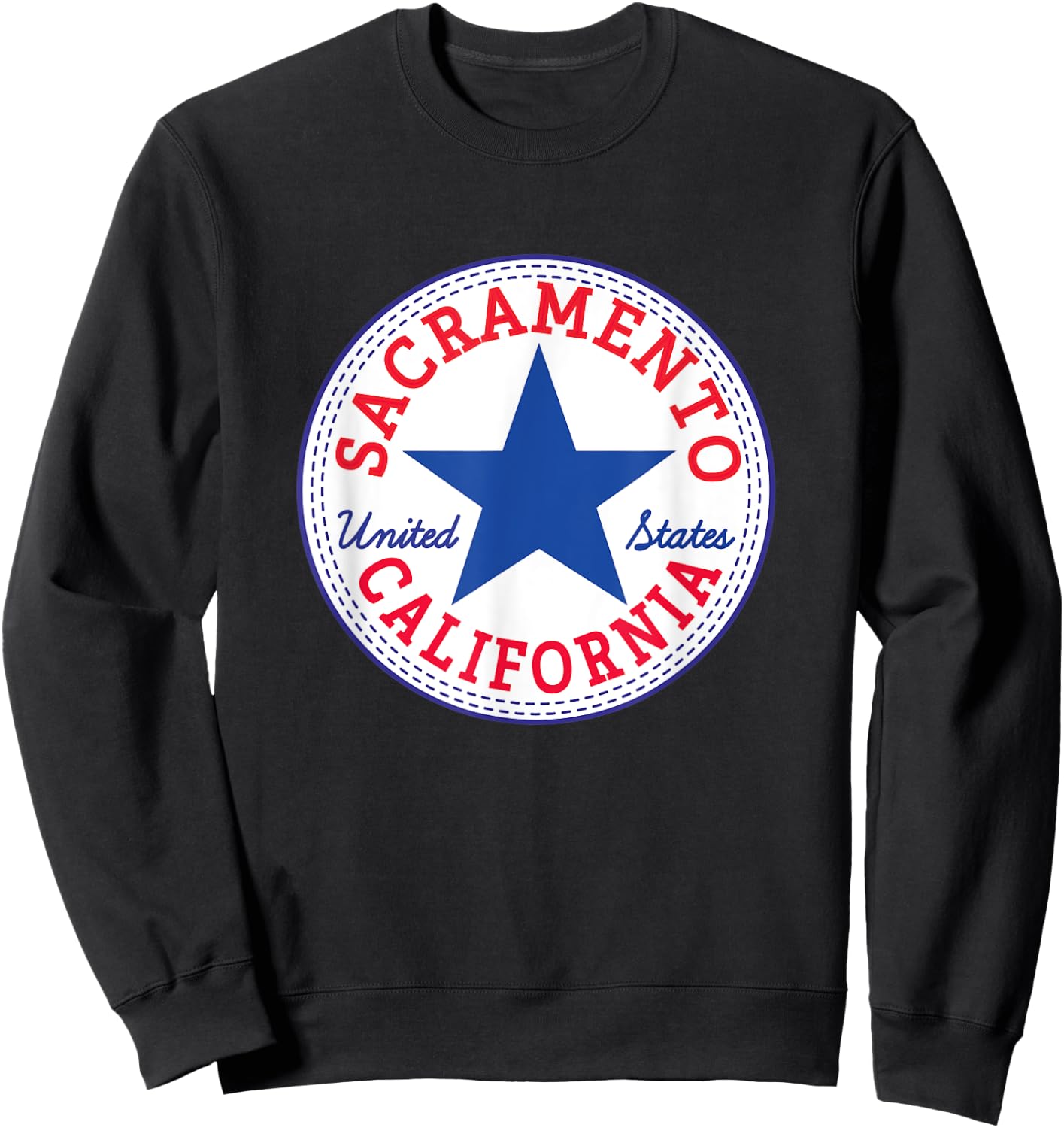 SACRAMENTO CALIFORNIA USA UNITED STATES Capital Outfit Sweatshirt - Sweatshirt | Black