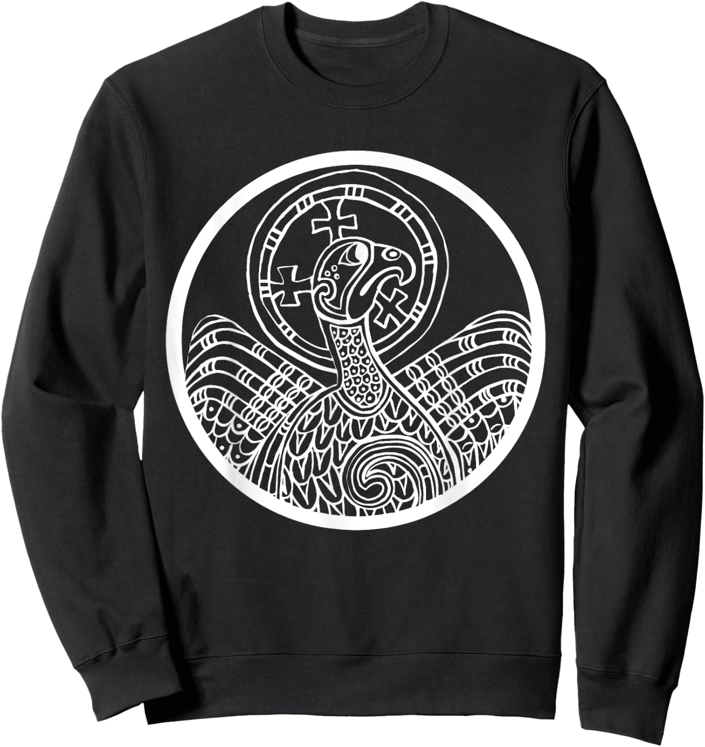 Book Kells Neues Testament Christ Sweatshirt - Sweatshirt | Black