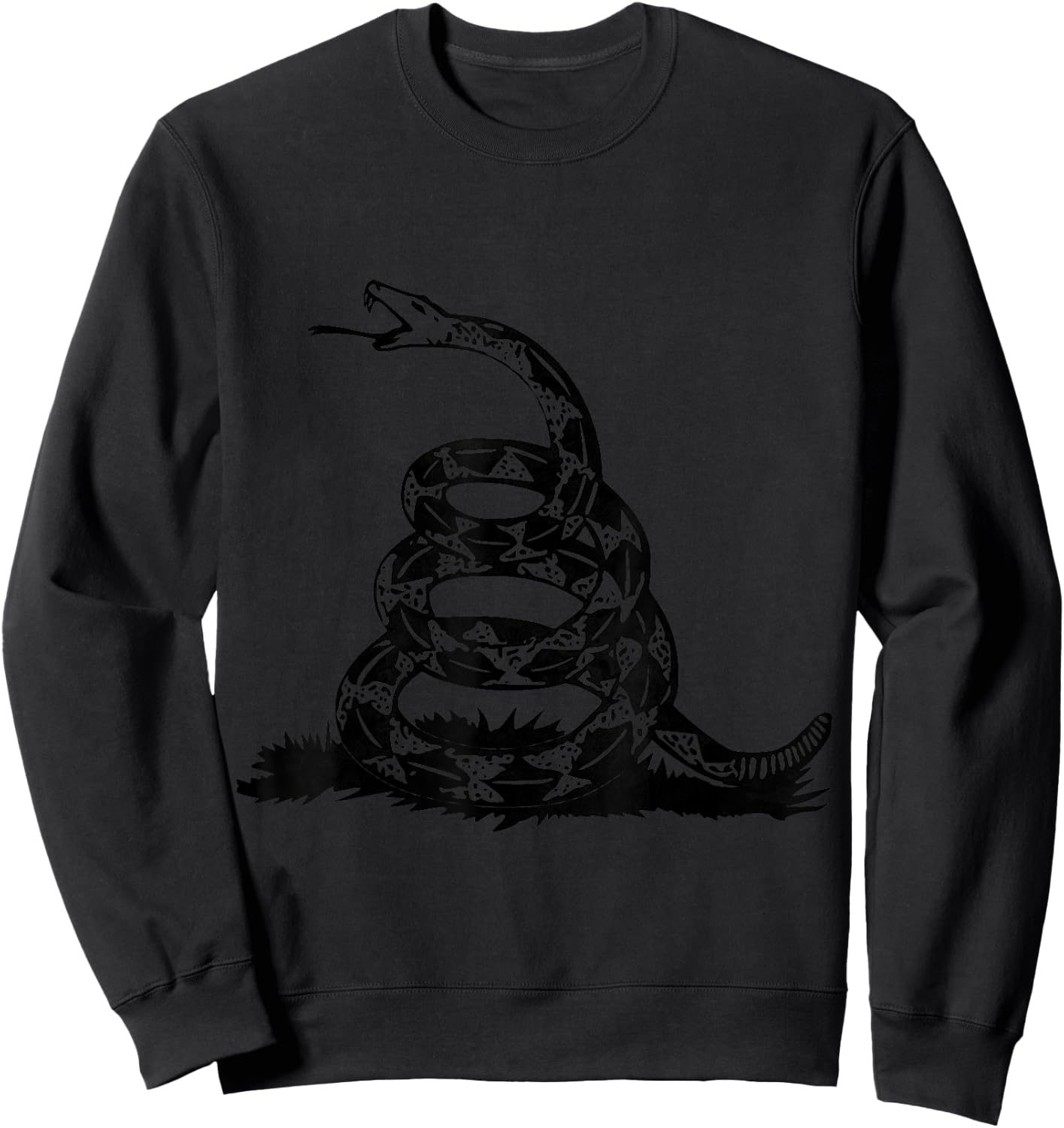Gadsden Charcoal Sweatshirt - Sweatshirt | Black