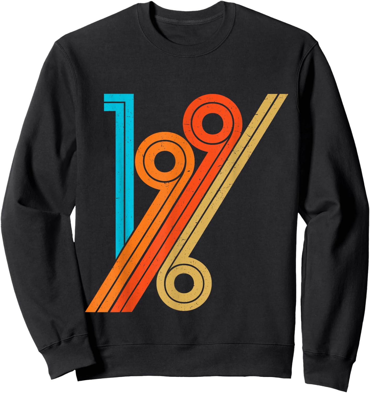 Vintage Birthday Retro Style 1996 Sweatshirt - Sweatshirt | Black