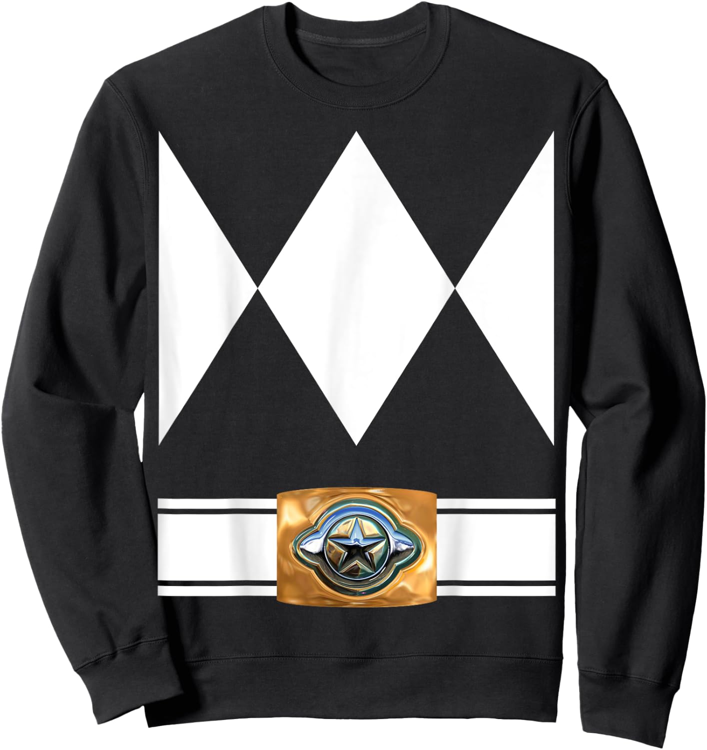 Funny Super Hero Ranger Costume Halloween Shirt Sweatshirt - Sweatshirt | Black