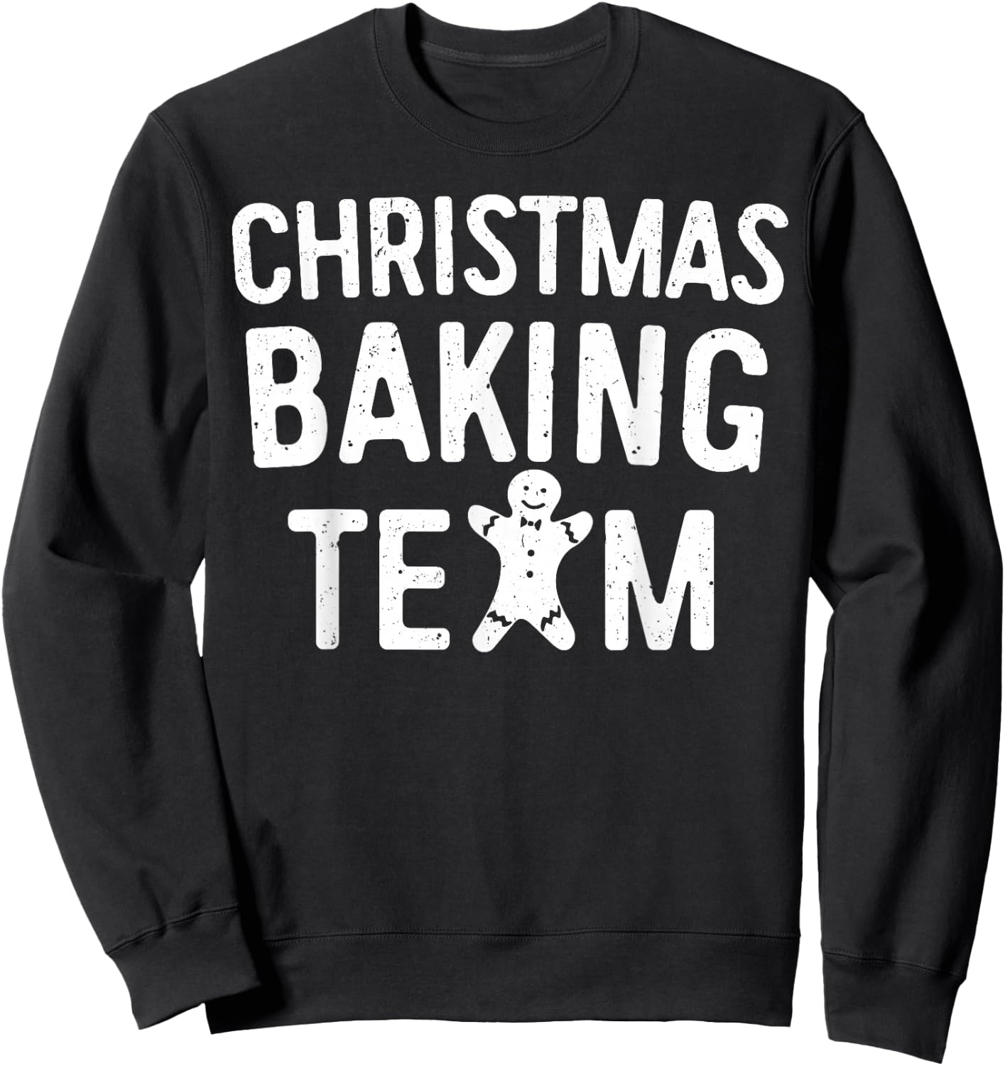 Christmas Baking Team Shirt Adult Kids Cookie Bakers Squad Sweatshirt - Sweatshirt | Black