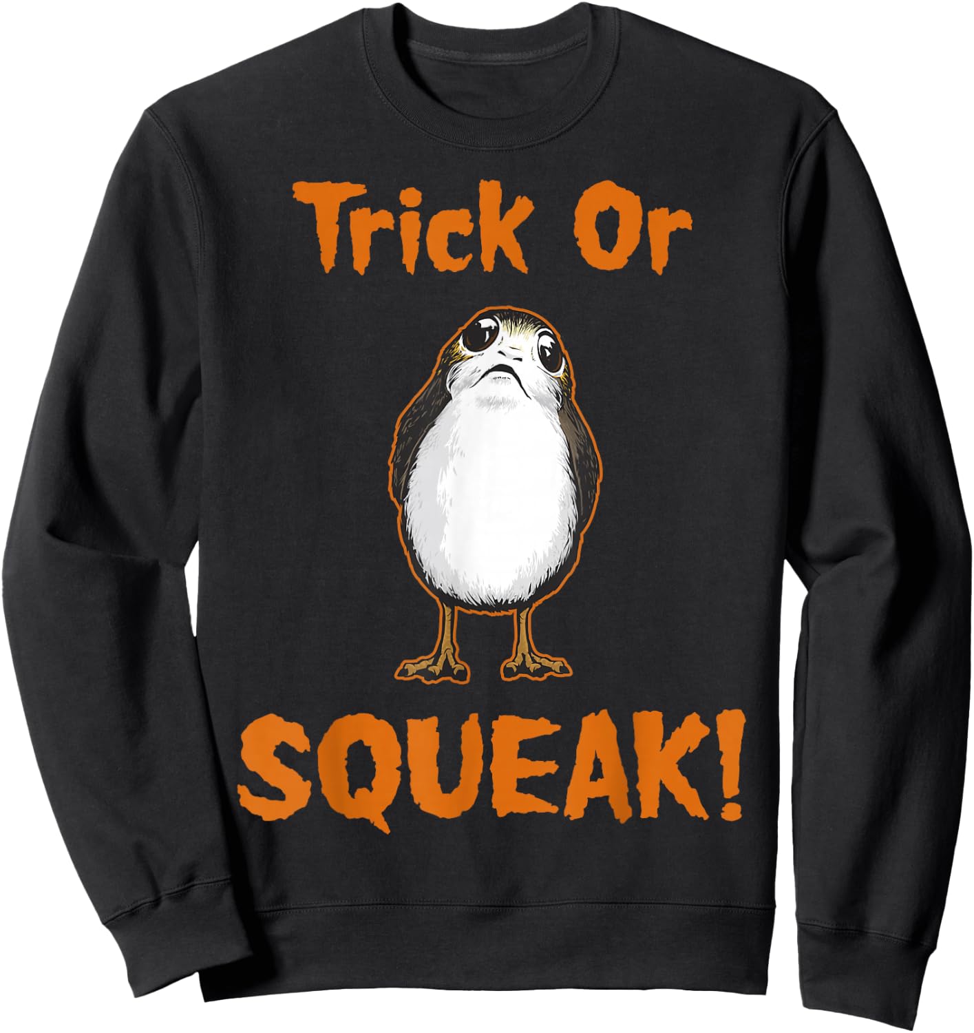 Star Wars Trick Or Squeak Halloween Sweatshirt - Sweatshirt | Black
