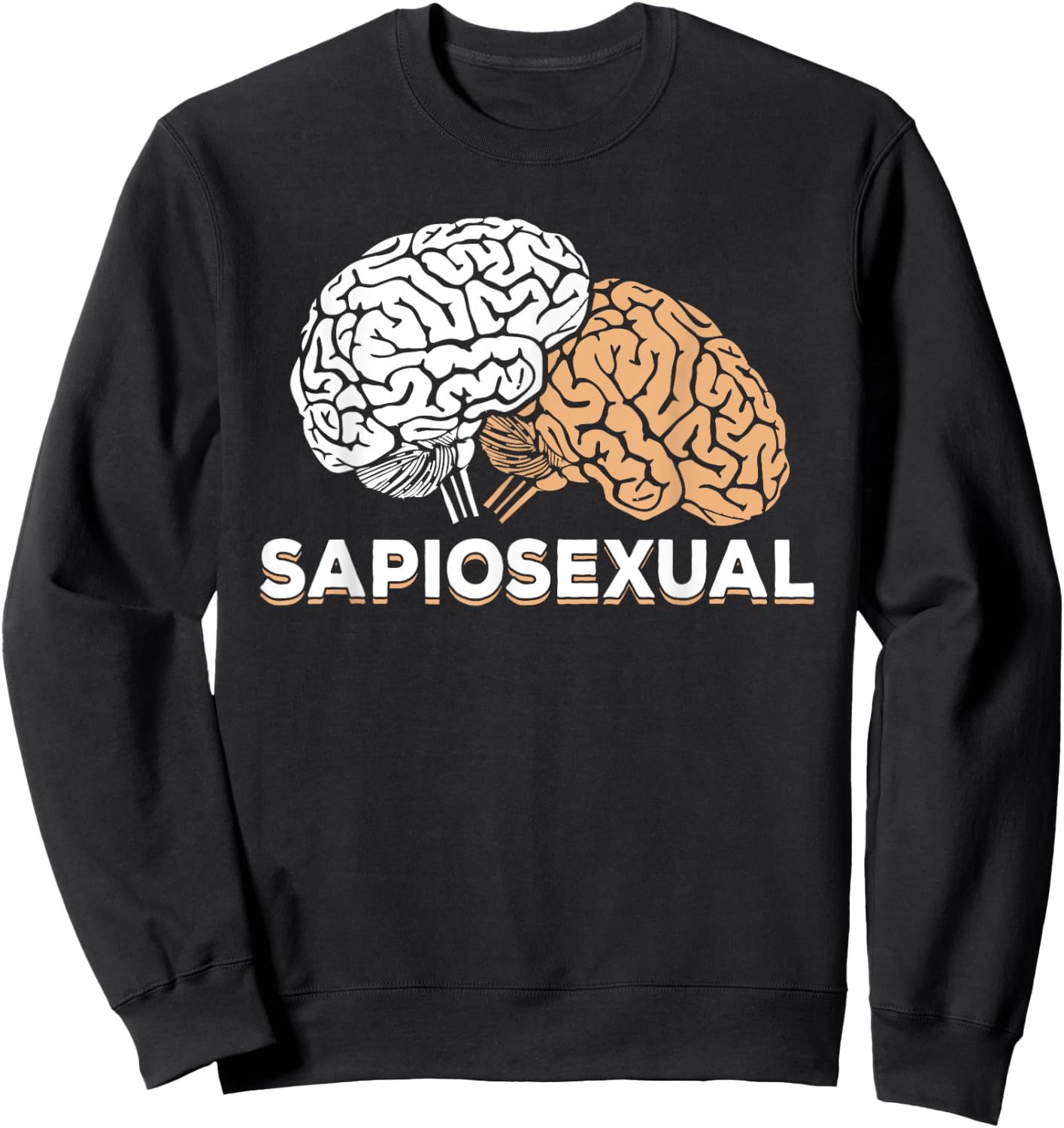 Sapiosexual T shirt Sweatshirt - Sweatshirt | Black