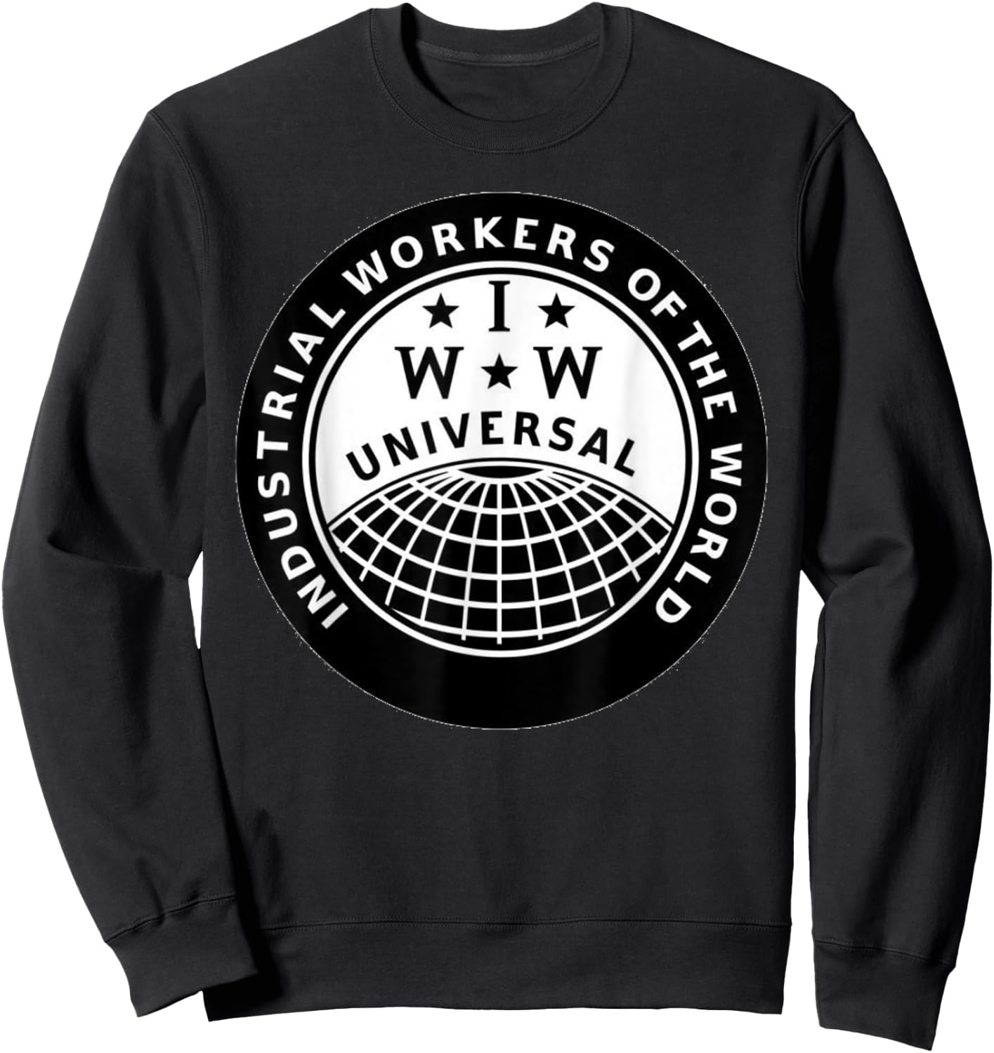 IWW Logo Shirt! Sweatshirt - Sweatshirt | Black