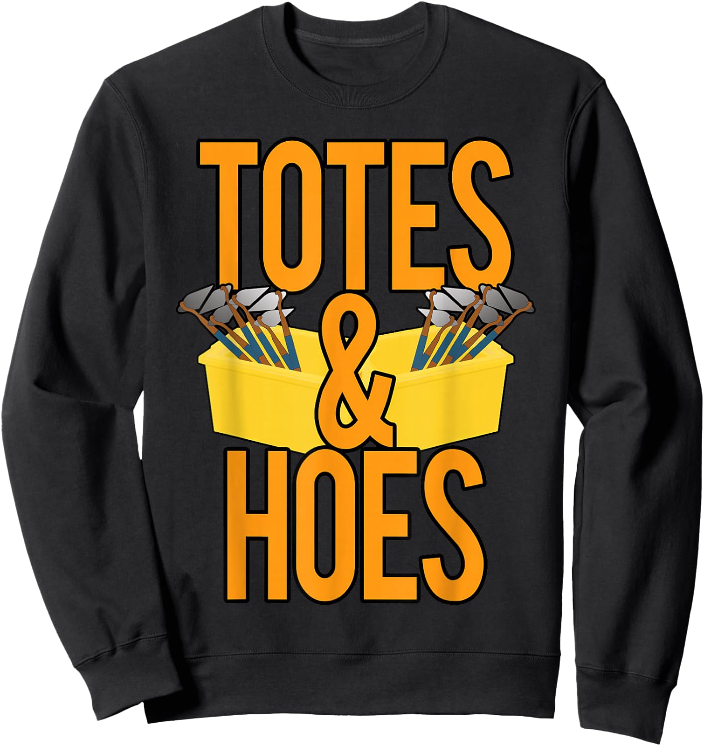 Associate Coworker Picker Stower Swagazon Totes and Hoes Sweatshirt - Sweatshirt | Black