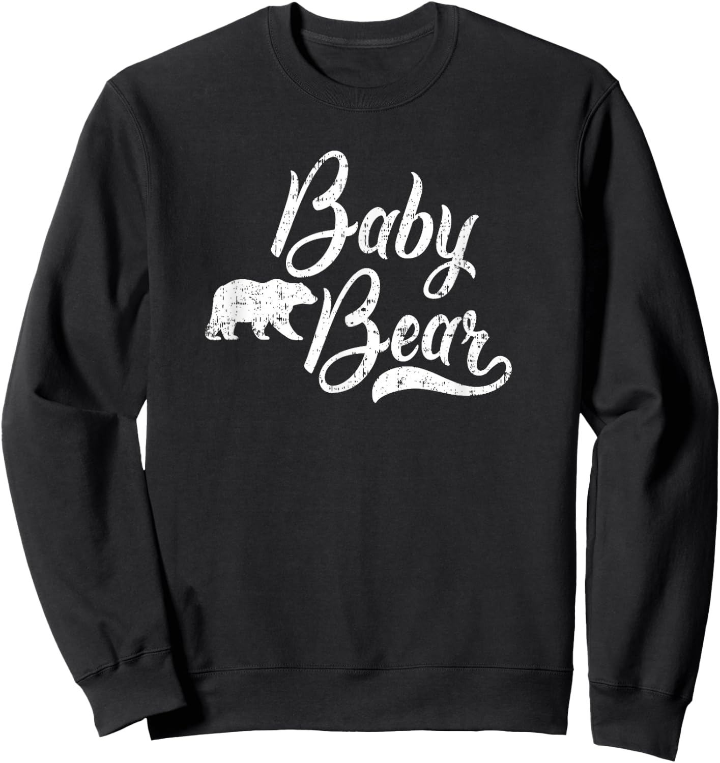 Baby Bear Cute Dating Gifts Sweatshirt - Sweatshirt | Black