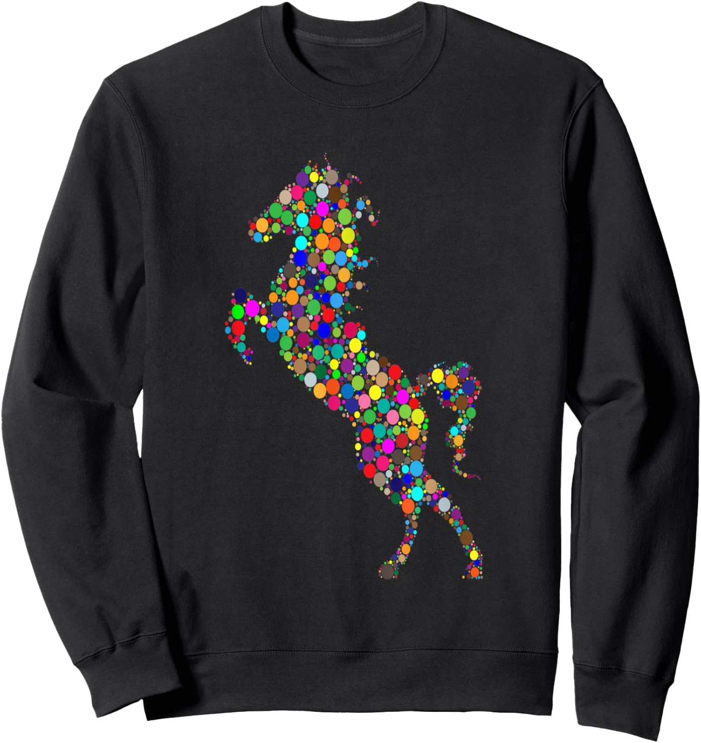 Dot Horse shirt International Dot Day Shirt Sweatshirt - Sweatshirt | Black