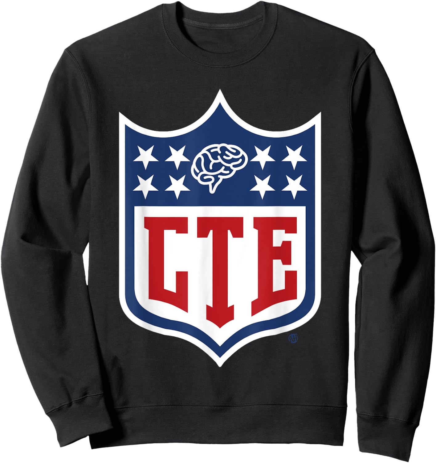 CTE Football head injury Sweatshirt - Sweatshirt | Black