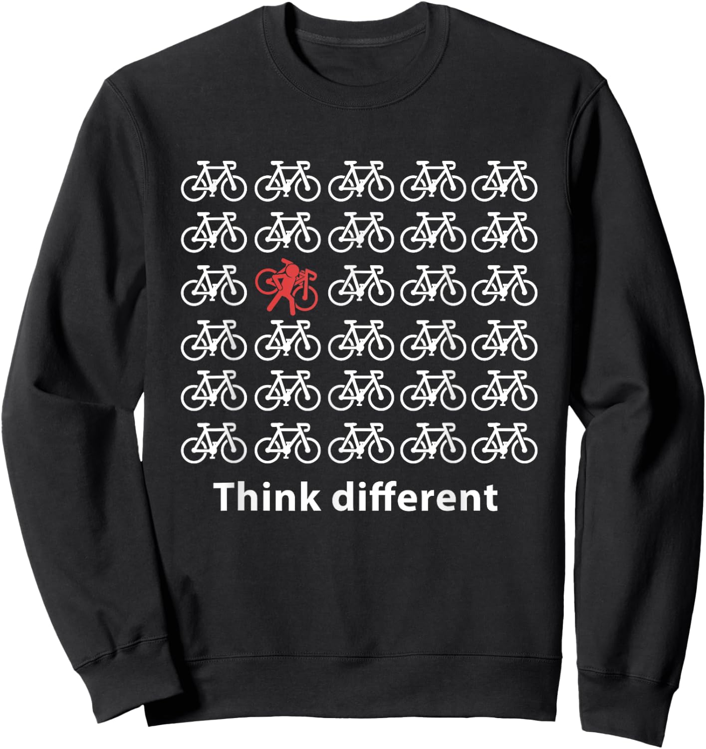 Ride Your Bike Giftideas Cyclocross Roadbike Cyclist Biker Sweatshirt - Sweatshirt | Black