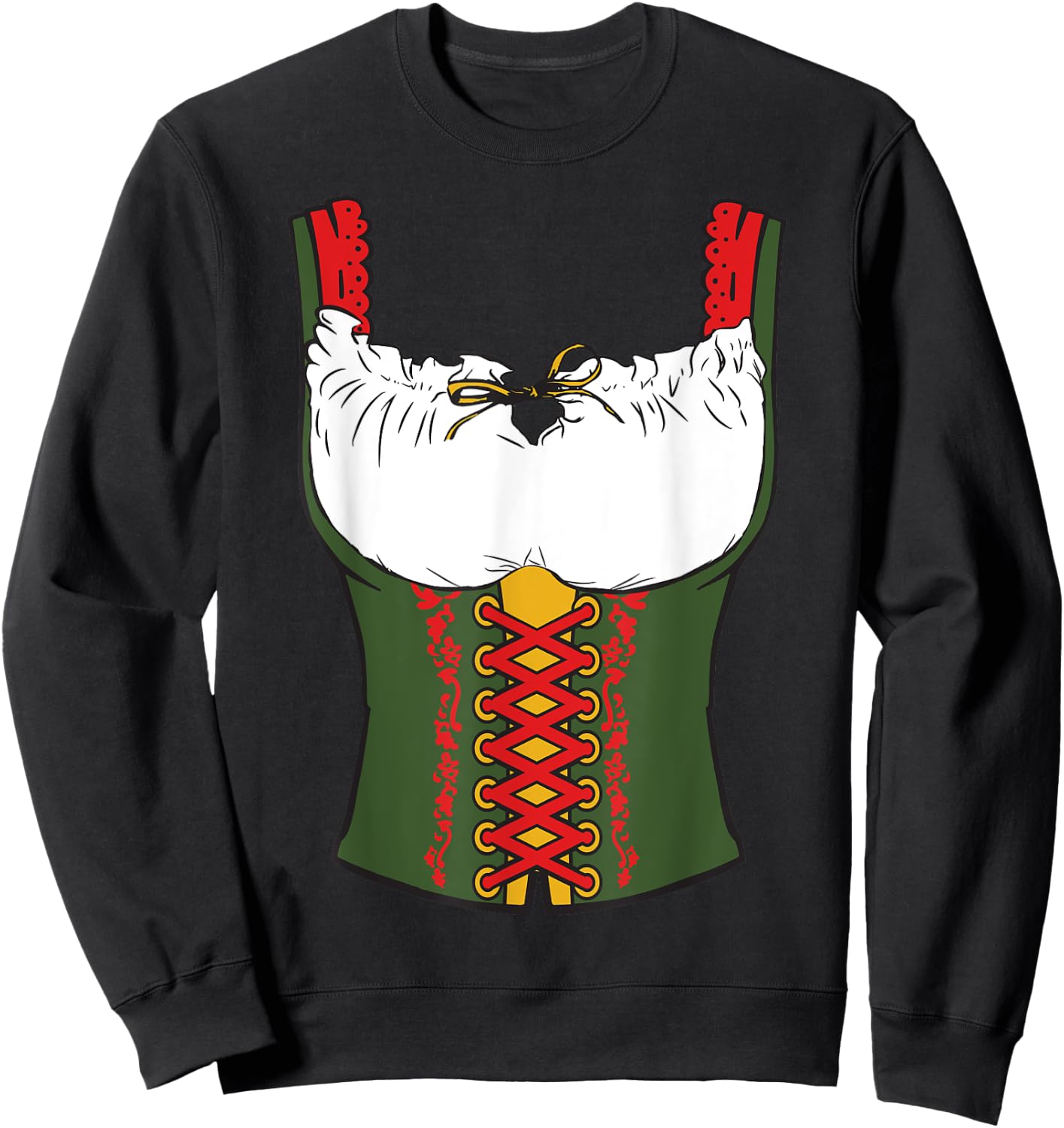Oktoberfest Dirndl | Beer Festival in Germany Gift Sweatshirt - Sweatshirt | Black