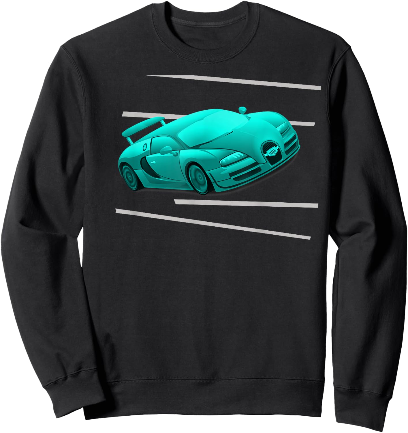 Shirts For Boys | Cool RACECAR Sweatshirt - Sweatshirt | Black