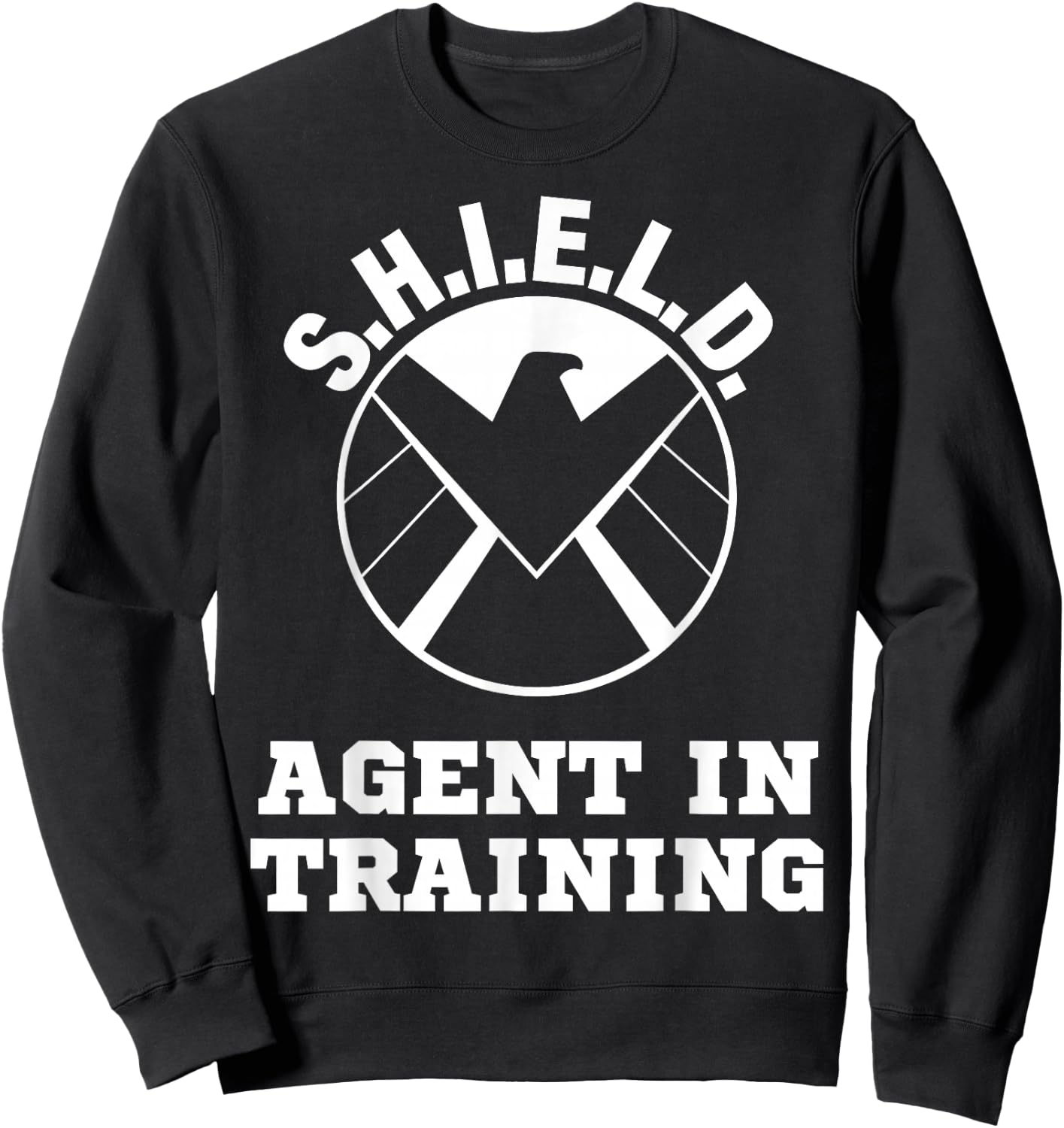 Marvel S.H.I.E.L.D. Agent In Training Eagle Academy Sweatshirt - Sweatshirt | Black
