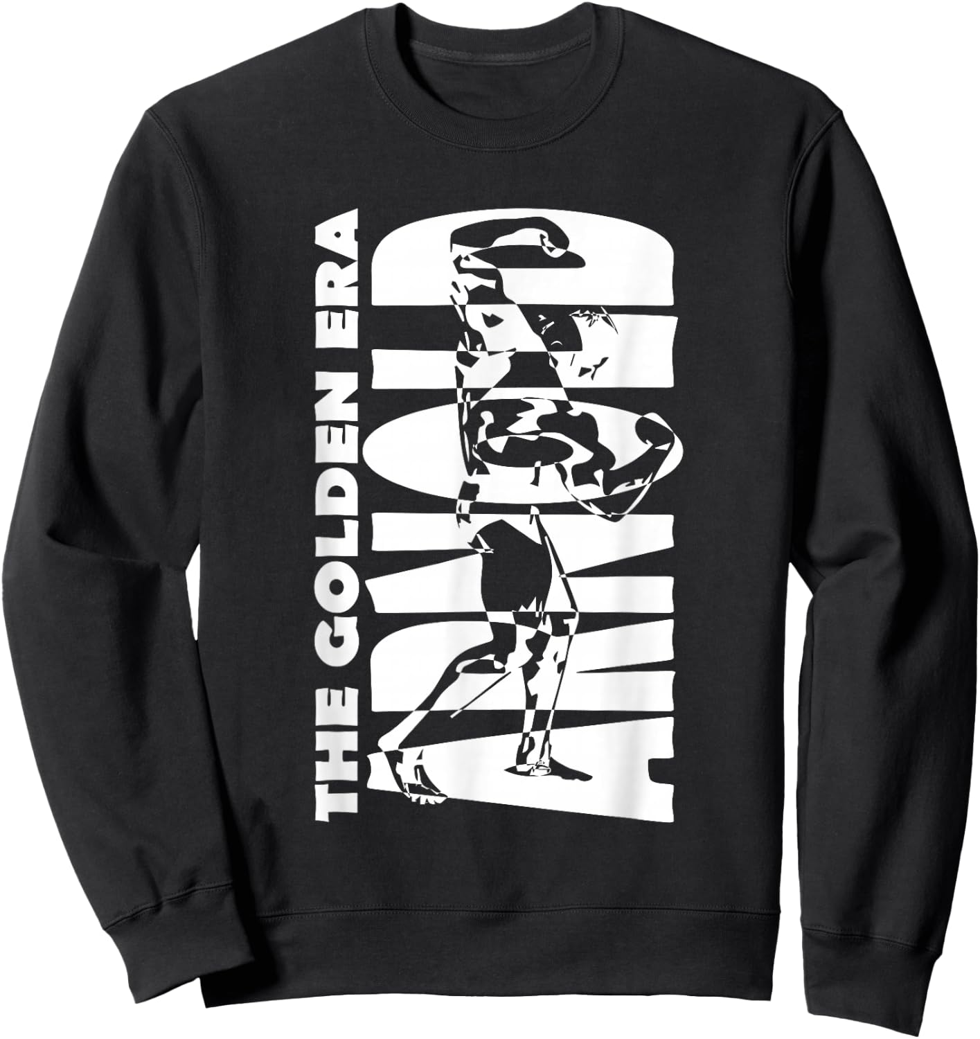 The Golden Era Arnold Bodybuilding Sweatshirt - Sweatshirt | Black