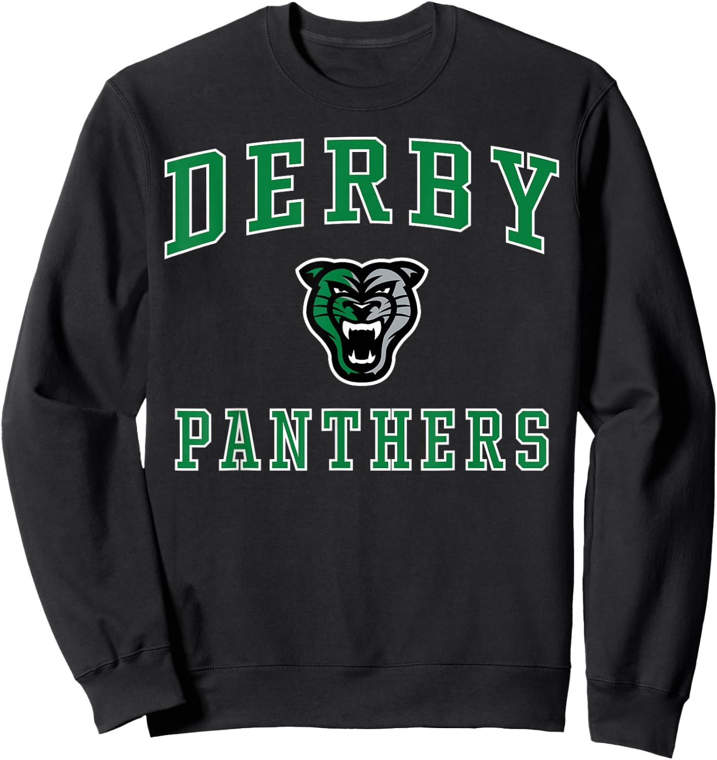 Derby High School Panthers Sweatshirt - Sweatshirt | Black