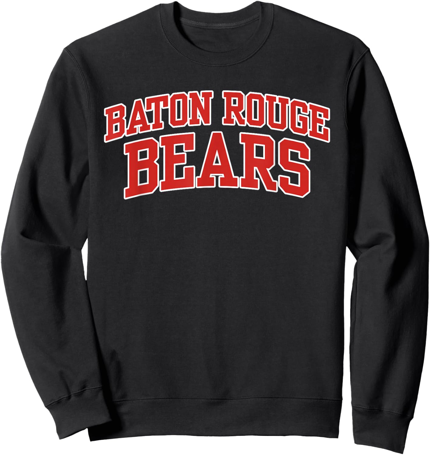 Baton Rouge Community College Bears Apparel Sports Fan Sweatshirt - Sweatshirt | Black