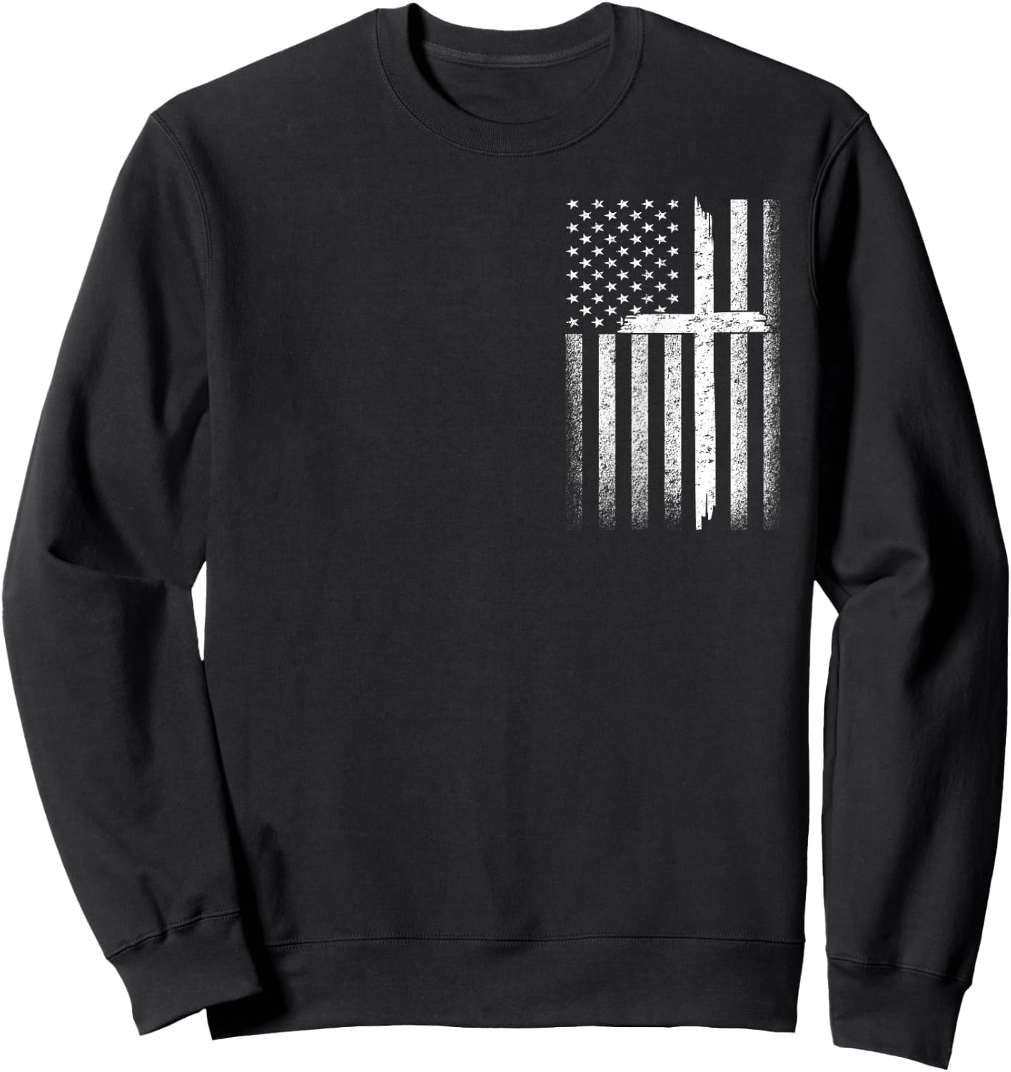 One Nation Under God Shirt Sweatshirt - Sweatshirt | Black