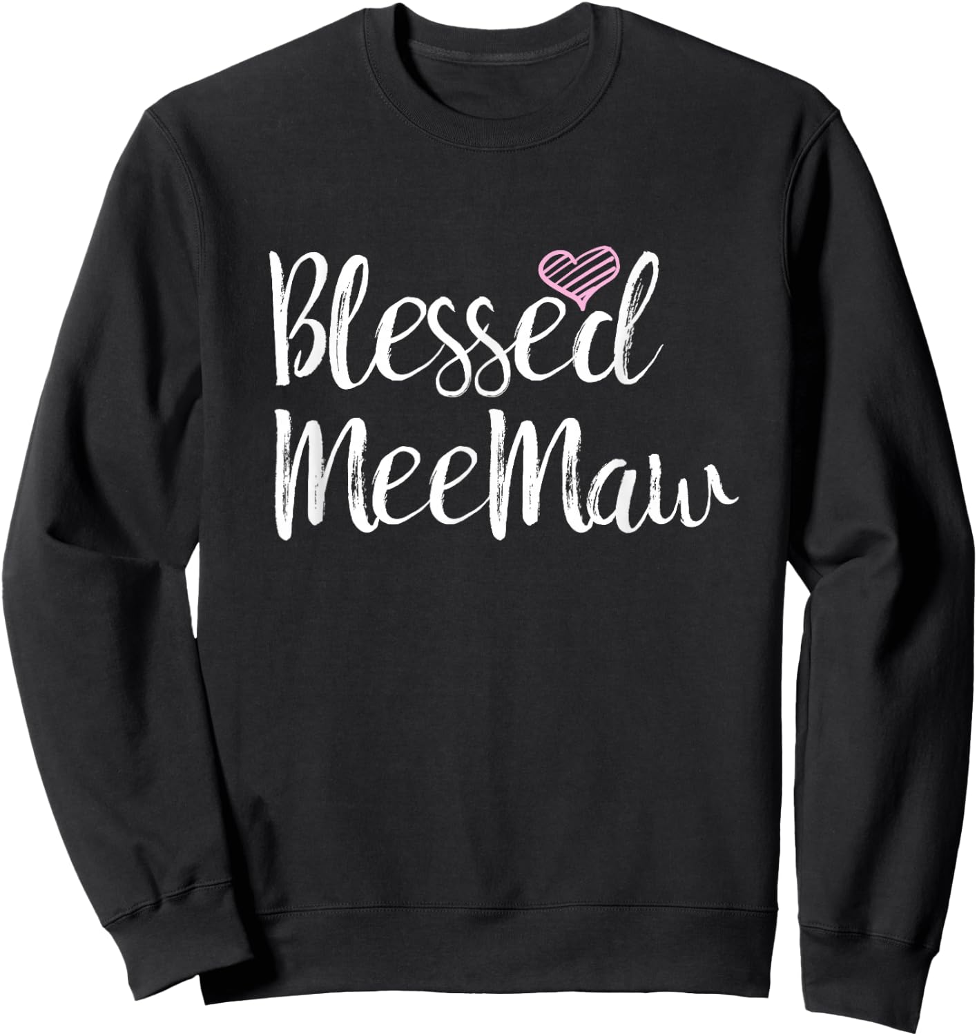 Blessed MeeMaw Sweatshirt - Sweatshirt | Black