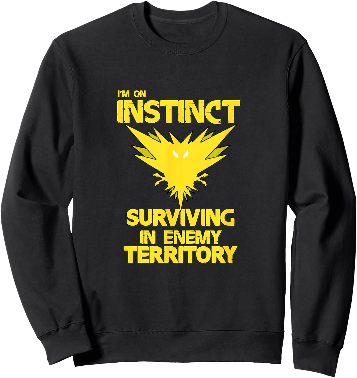 "Survivor" - - Go Instinct Team Sweatshirt - Sweatshirt | Black