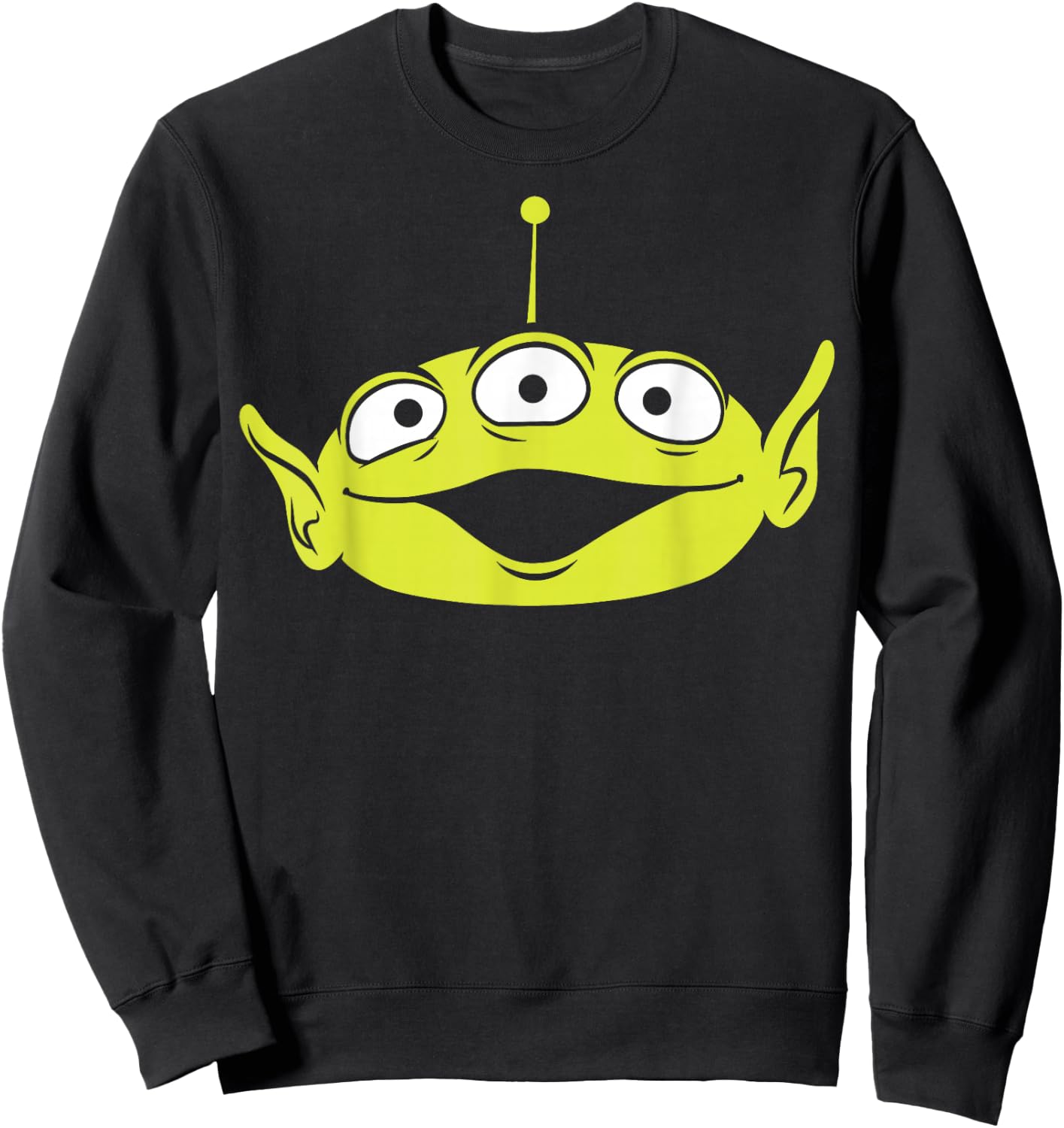 Disney Pixar Toy Story Alien Big Face Sweatshirt - Sweatshirt | Black