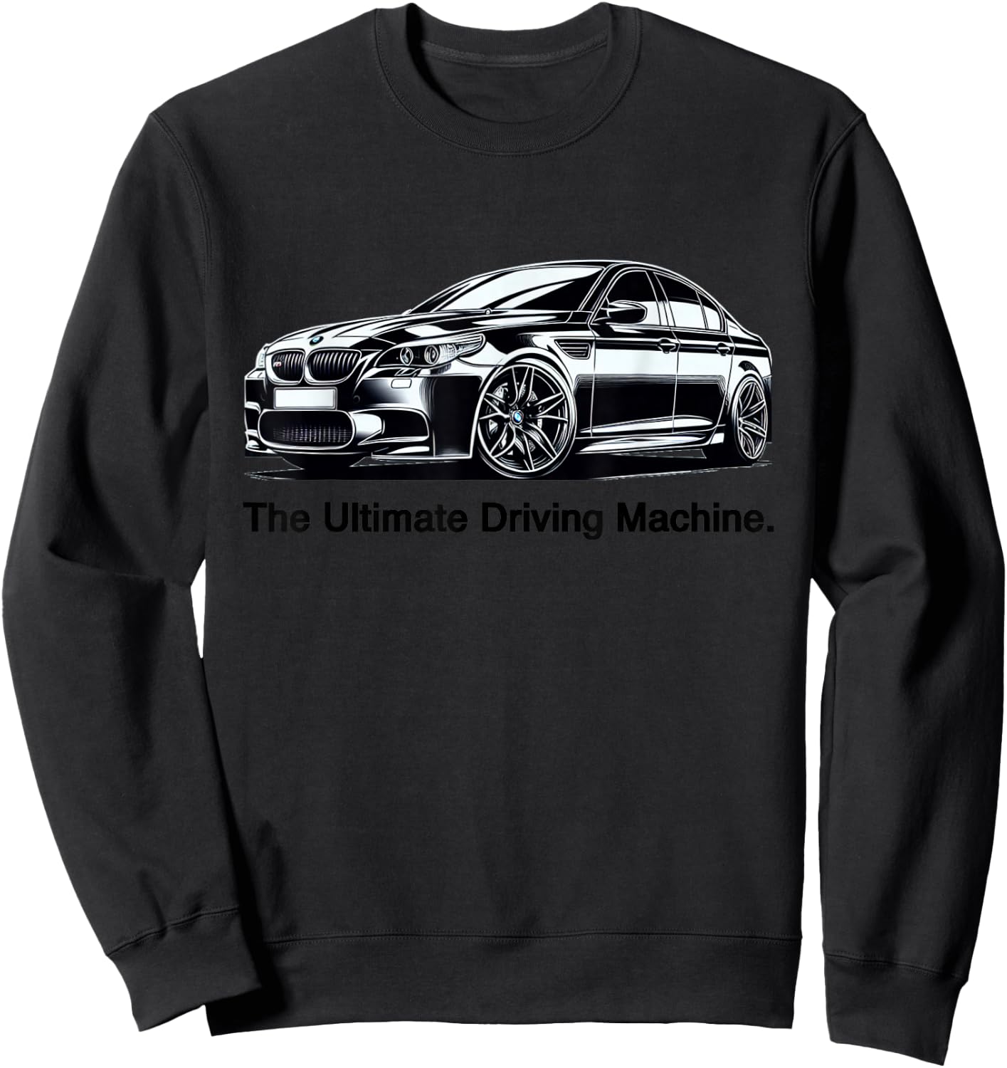 Ultimate Driving Machine Vintage Euro E60 M Five Sweatshirt - Sweatshirt | Black