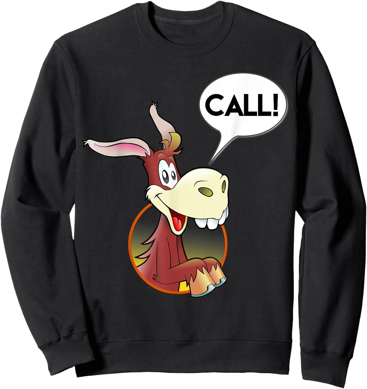 Donkey Poker Player - Funny Poker Gift Sweatshirt - Sweatshirt | Black