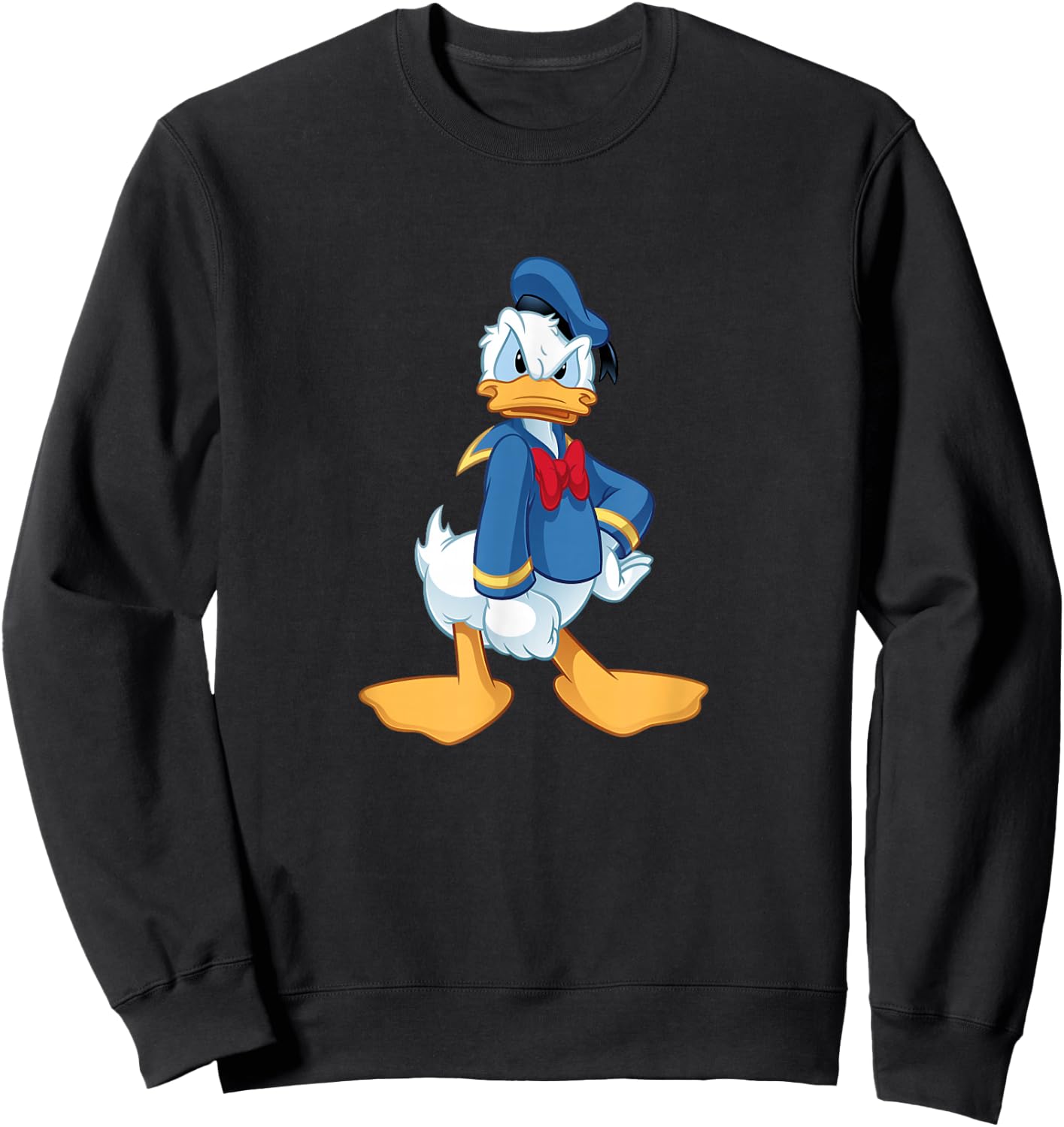 Donald Duck Angry Sweatshirt - Sweatshirt | Black